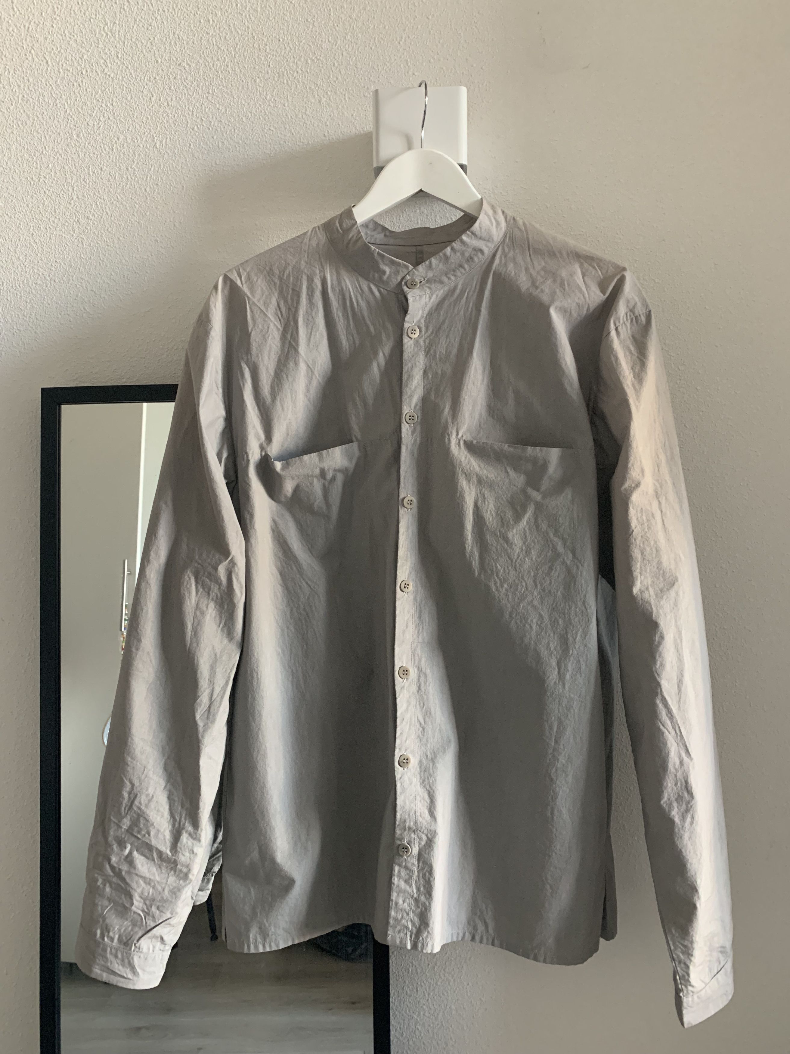 image of Toogood Architect Shirts in Light Gray, Men's (Size Large)