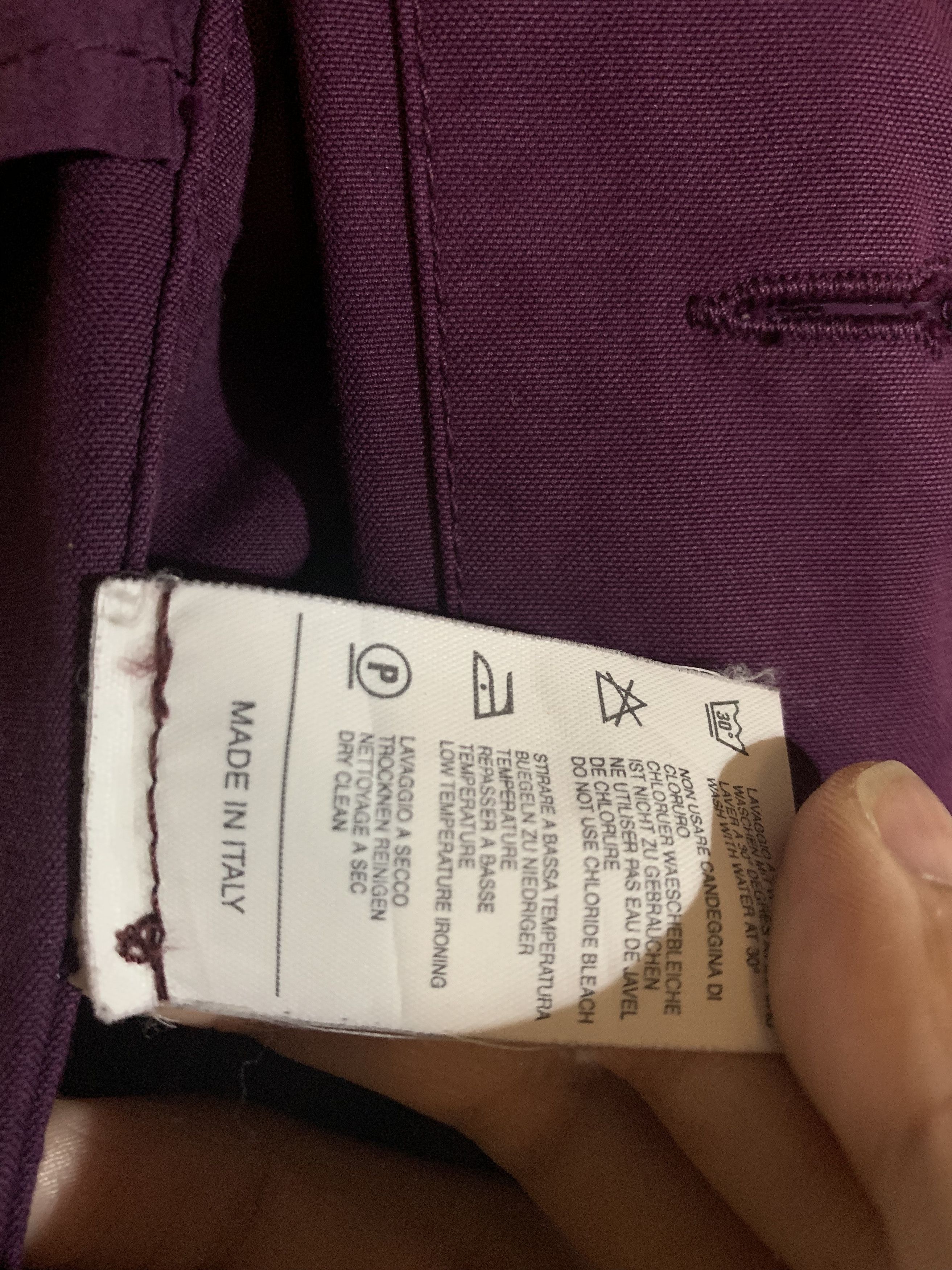 Walter Van Beirendonck RAYGUN RTD COAT PURPLE Size US S / EU 44-46 / 1 - 8 Thumbnail