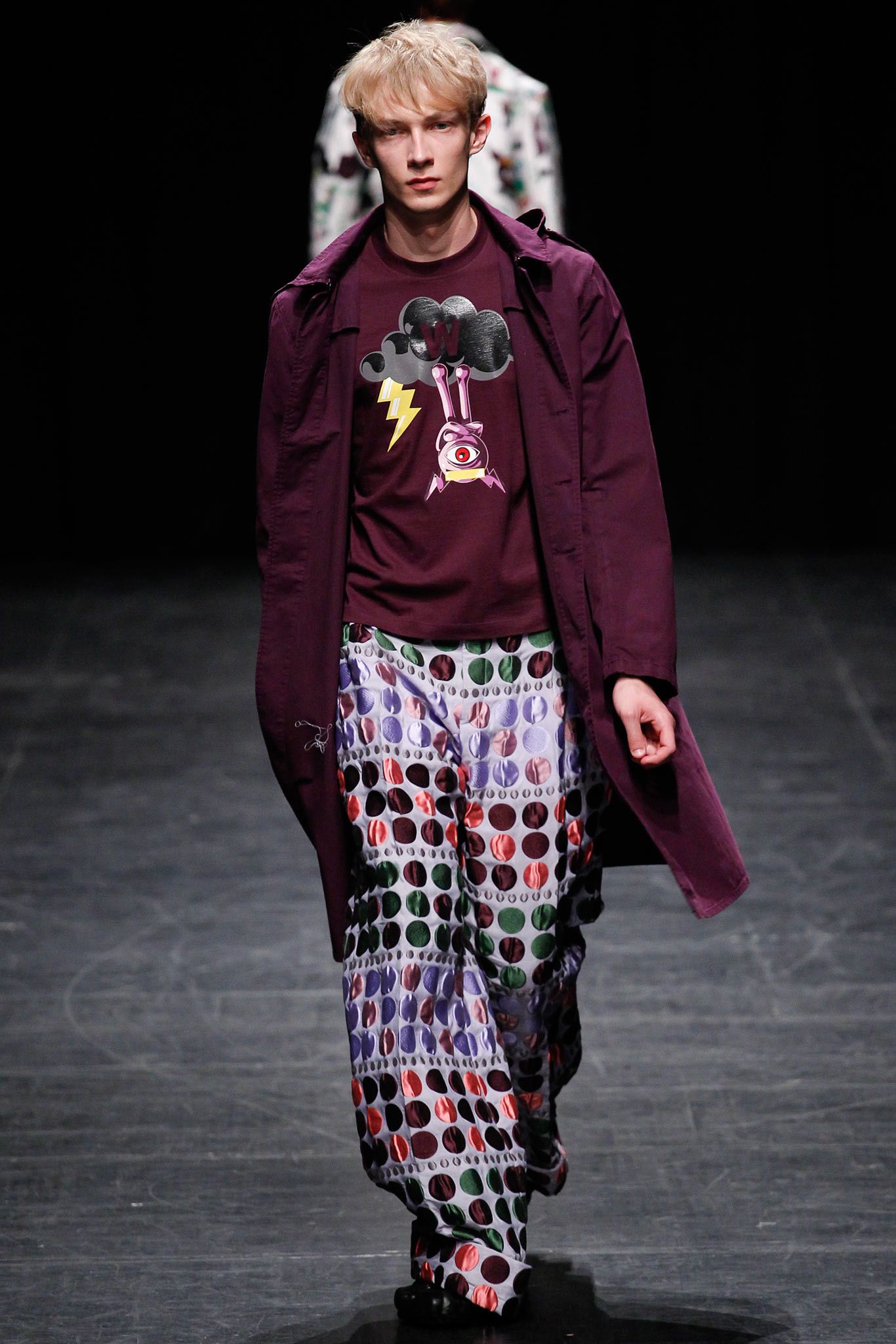 Walter Van Beirendonck RAYGUN RTD COAT PURPLE Size US S / EU 44-46 / 1 - 1 Thumbnail