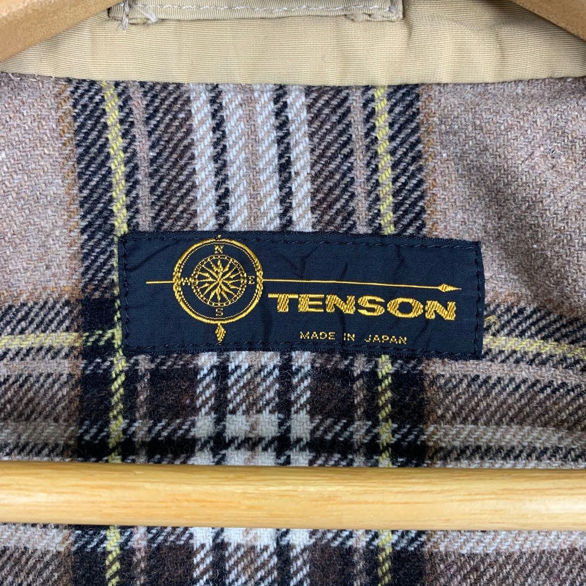 Japanese Brand × Vintage Vintage TENSON Japanese Brand Made In Japan Hoodie Jacket Size US L / EU 52-54 / 3 - 6 Thumbnail