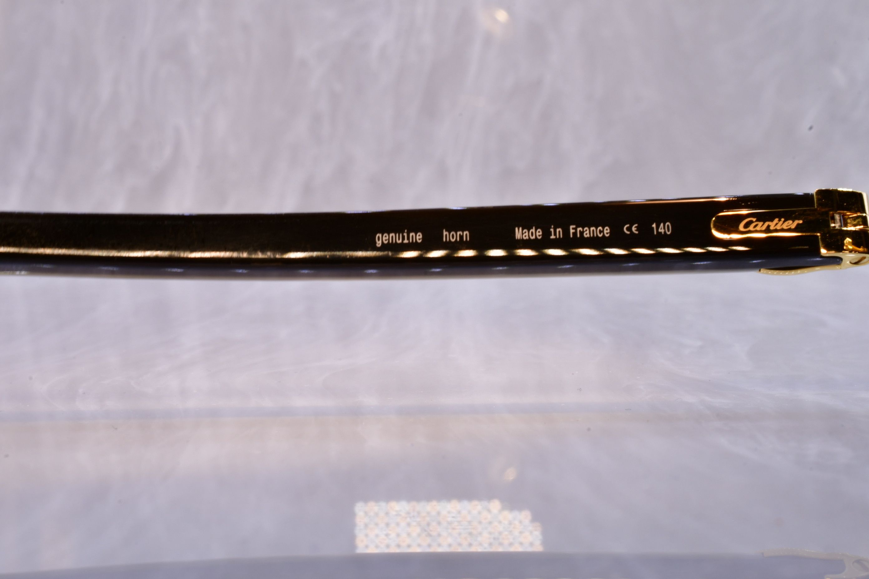 Cartier Cartier diamond cut horn sunglasses C decor buffs Transition Size ONE SIZE - 8 Thumbnail