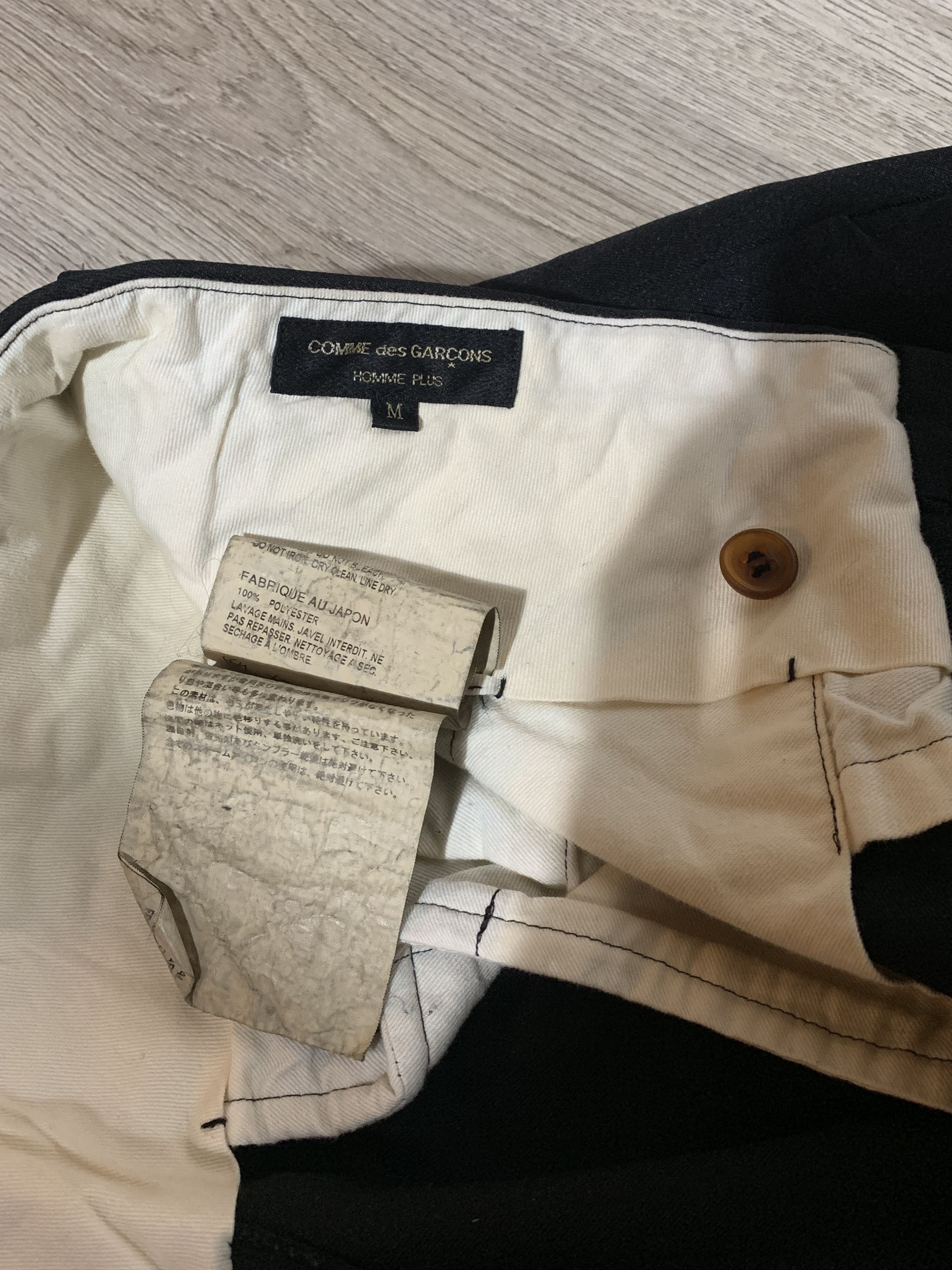 Comme des Garcons Homme Plus Solid Poly Pant Size US 30 / EU 46 - 6 Thumbnail