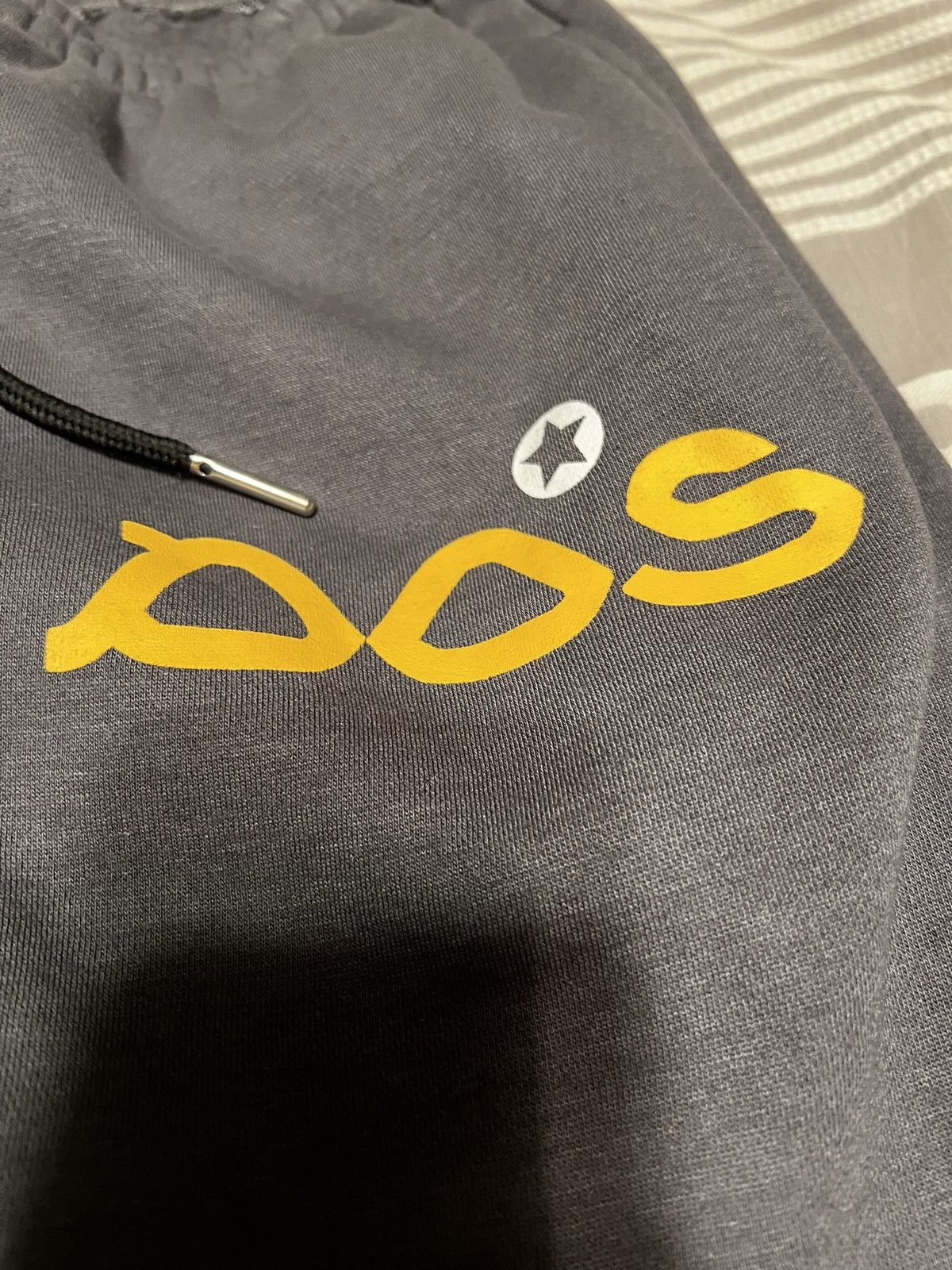 Designer DOS ATL Gray Flared Sweatpants Size US 28 / EU 44 - 4 Thumbnail