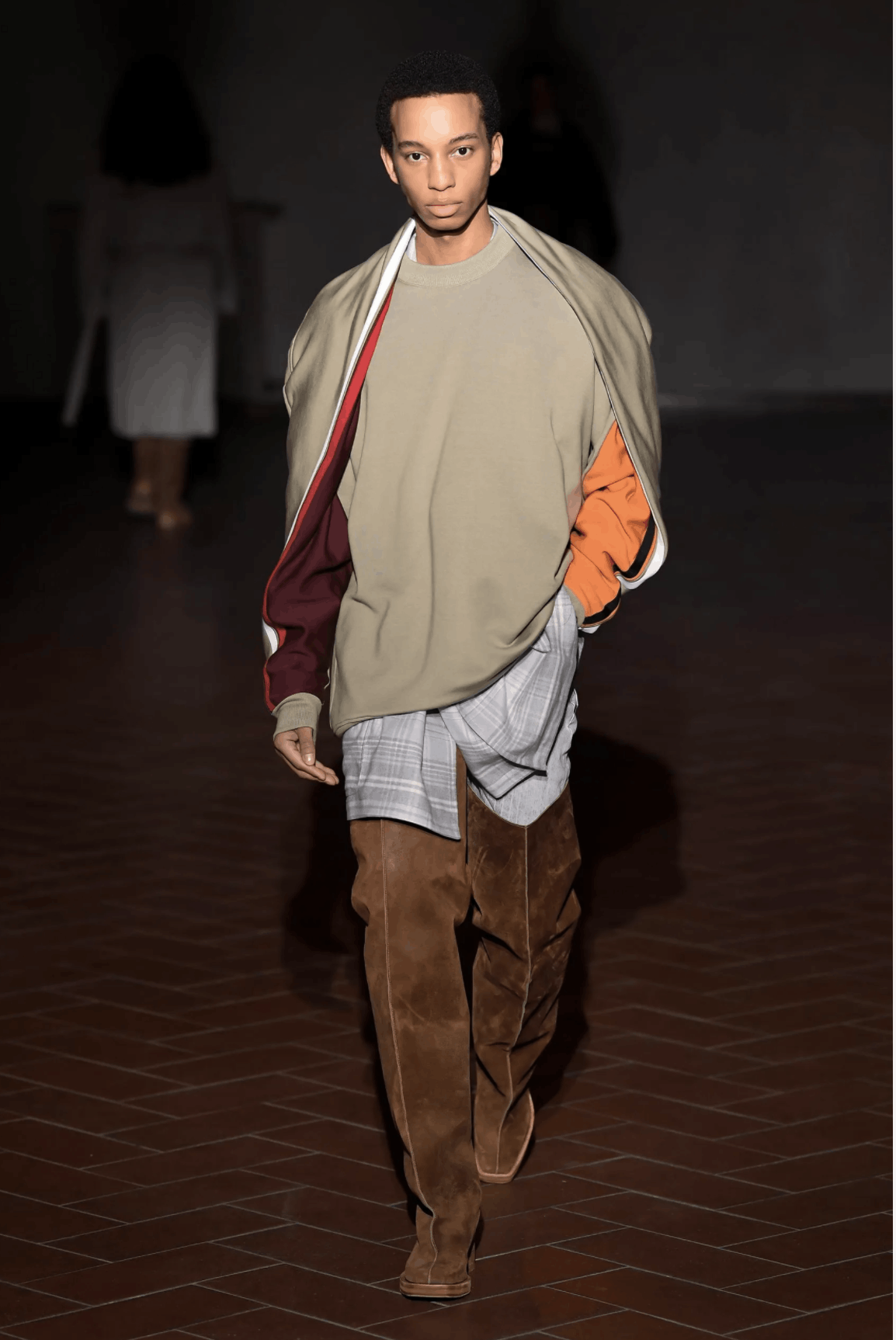 Y/Project BNWT AW19 Beige WINGED SWEATSHIRT Size US S / EU 44-46 / 1 - 1 Thumbnail