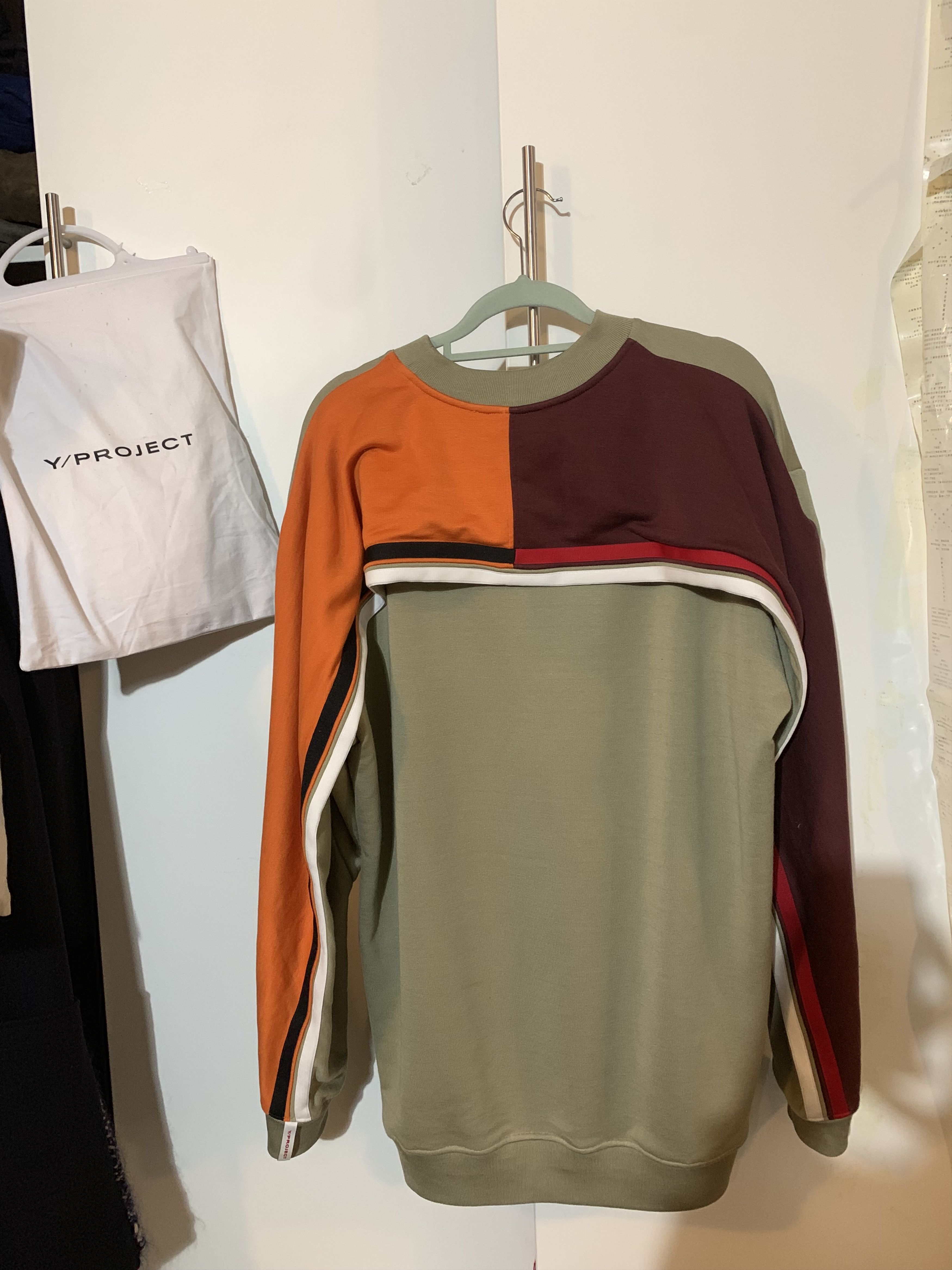 Y/Project BNWT AW19 Beige WINGED SWEATSHIRT Size US S / EU 44-46 / 1 - 4 Thumbnail