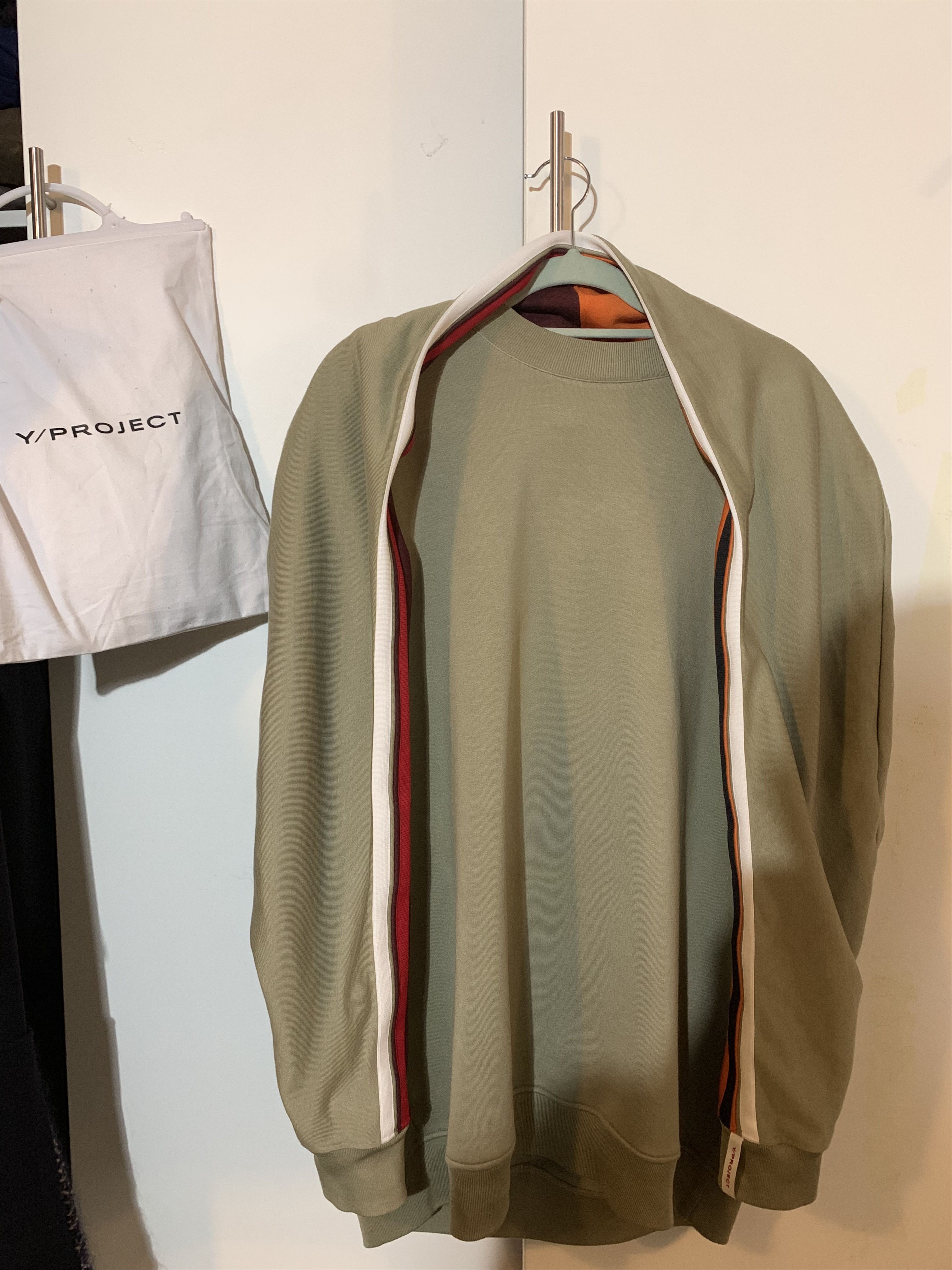 Y/Project BNWT AW19 Beige WINGED SWEATSHIRT Size US S / EU 44-46 / 1 - 3 Thumbnail