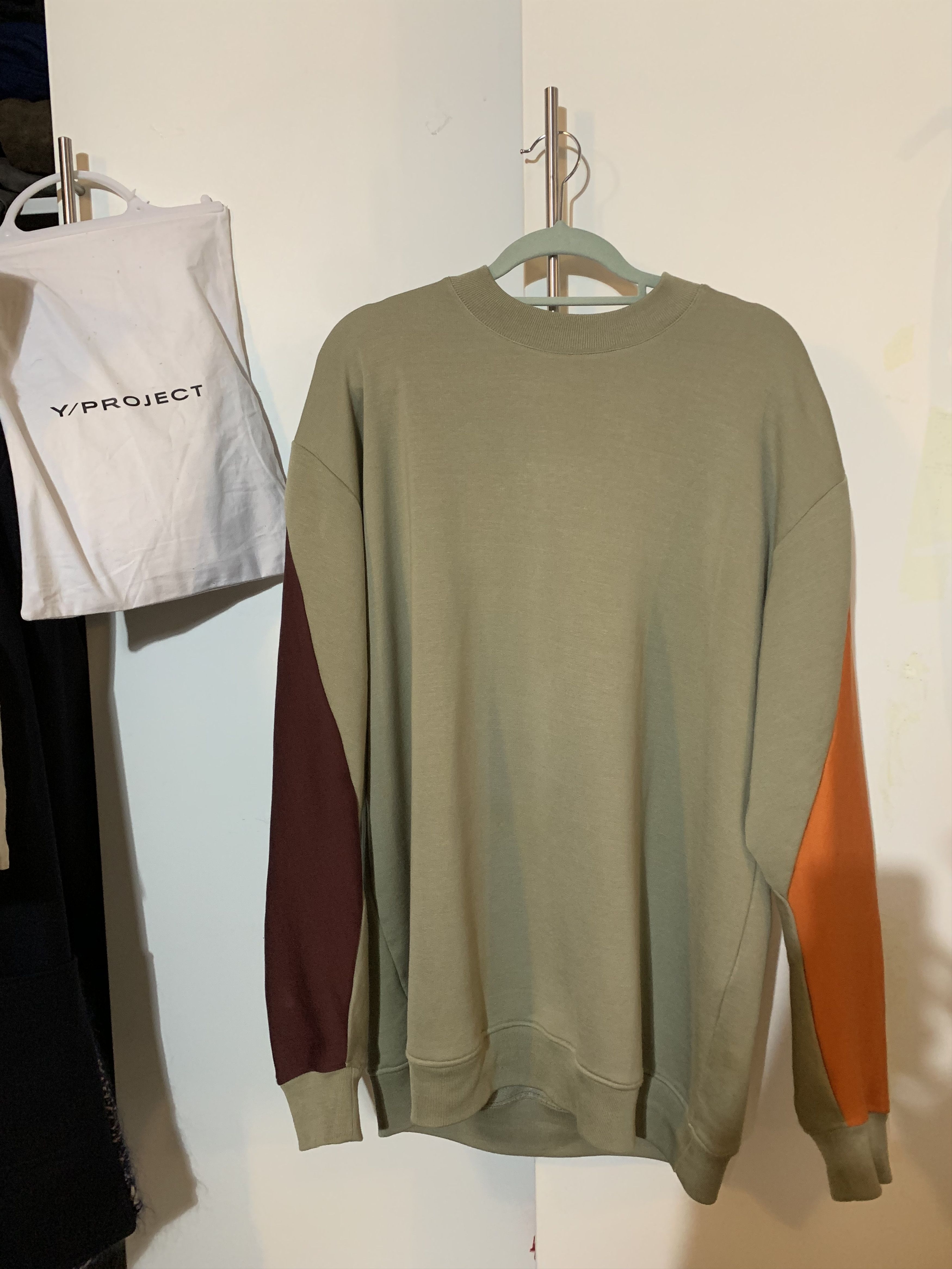 Y/Project BNWT AW19 Beige WINGED SWEATSHIRT Size US S / EU 44-46 / 1 - 2 Thumbnail