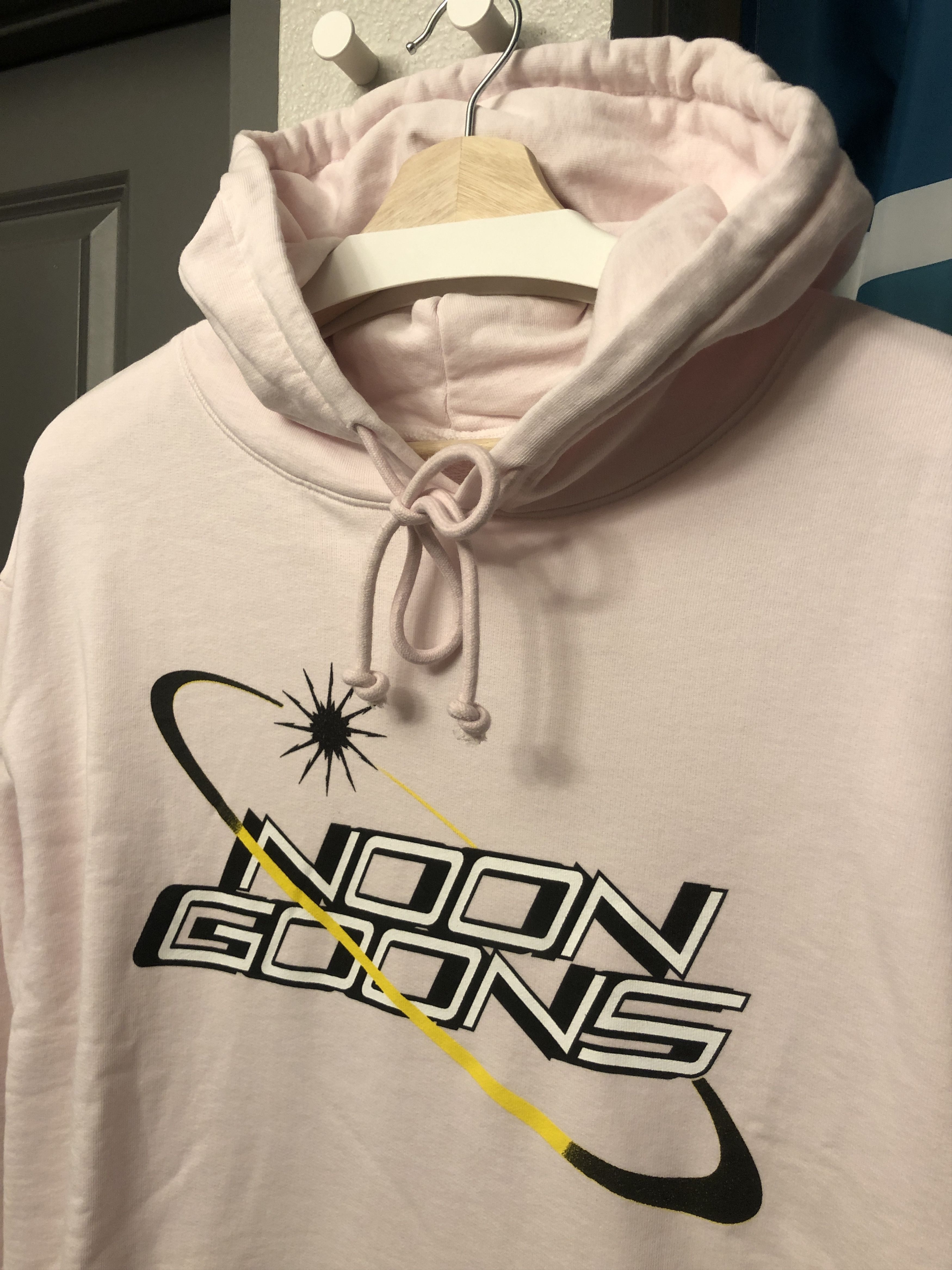 Noon Goons BNWT Noon Goons Light Pink Orbit Graphic Print Hoodie Size US M / EU 48-50 / 2 - 3 Thumbnail