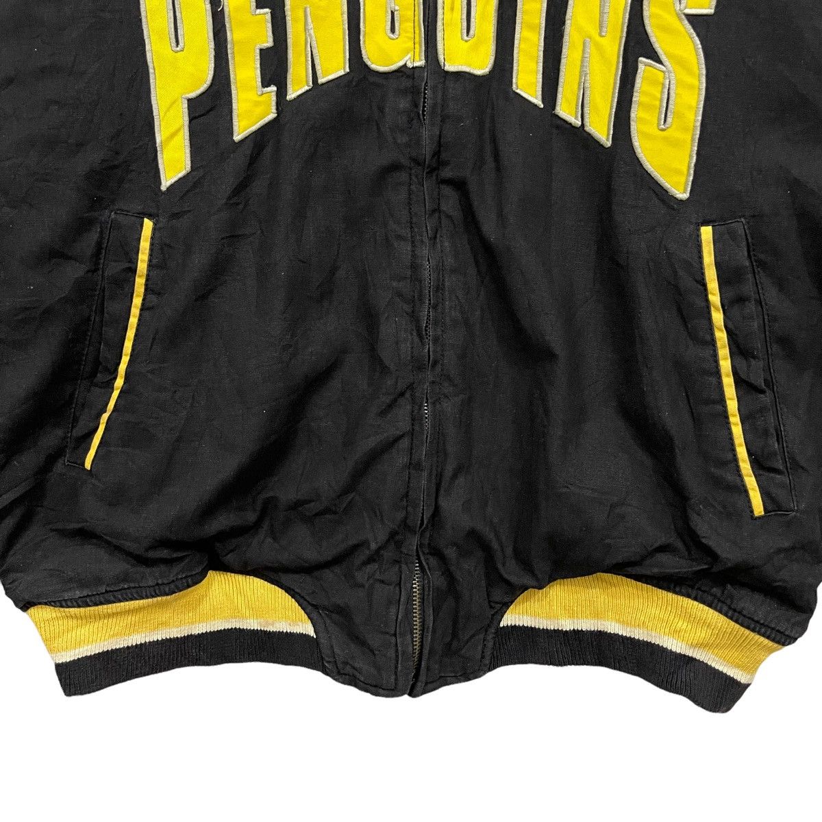 NHL Vtg 90s Pittsburgh Penguins NHL Hockey Bomber Jacket Size US M / EU 48-50 / 2 - 5 Thumbnail