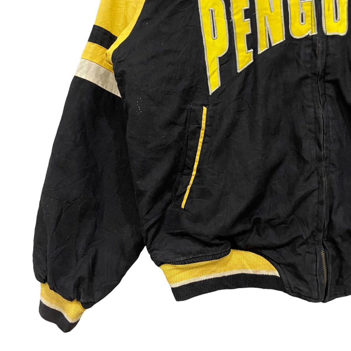 NHL Vtg 90s Pittsburgh Penguins NHL Hockey Bomber Jacket Size US M / EU 48-50 / 2 - 7 Thumbnail