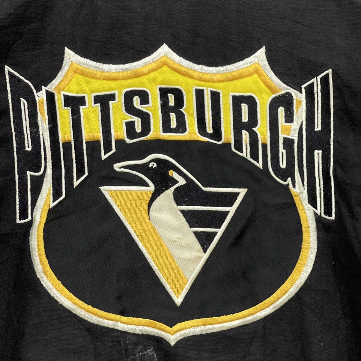 NHL Vtg 90s Pittsburgh Penguins NHL Hockey Bomber Jacket Size US M / EU 48-50 / 2 - 14 Thumbnail