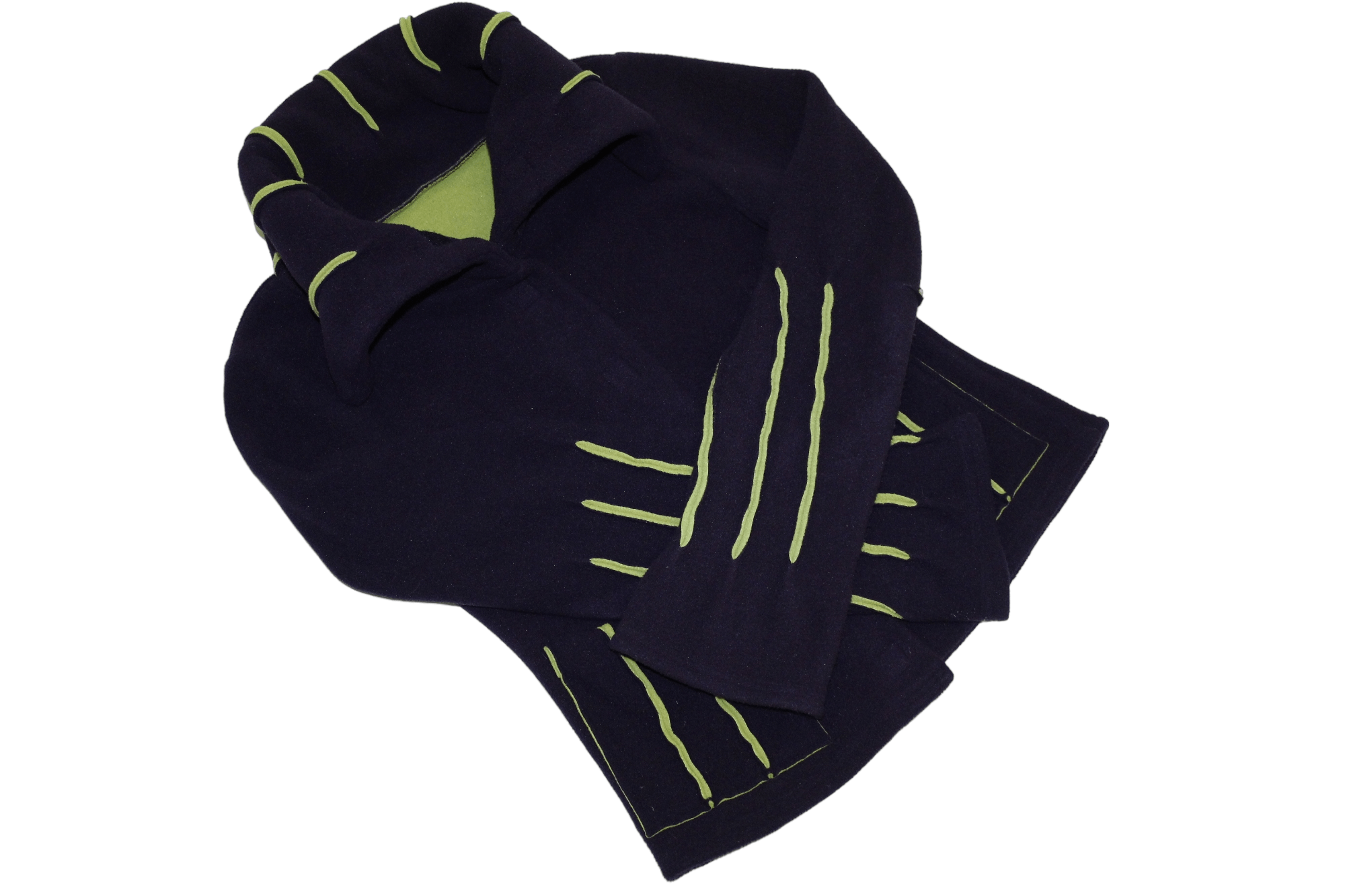 Japanese Brand Boris Industrues Teddy Fleece high-neck Velcro Jacket Size S / US 4 / IT 40 - 6 Thumbnail