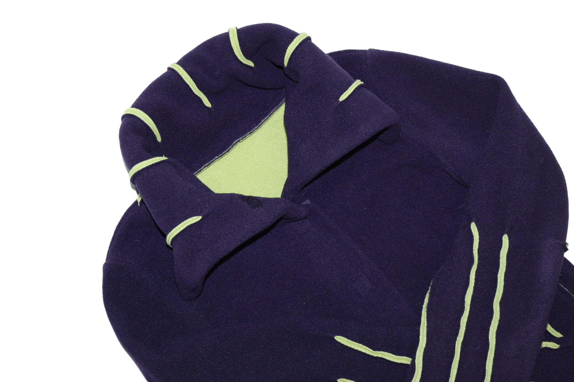 Japanese Brand Boris Industrues Teddy Fleece high-neck Velcro Jacket Size S / US 4 / IT 40 - 3 Thumbnail