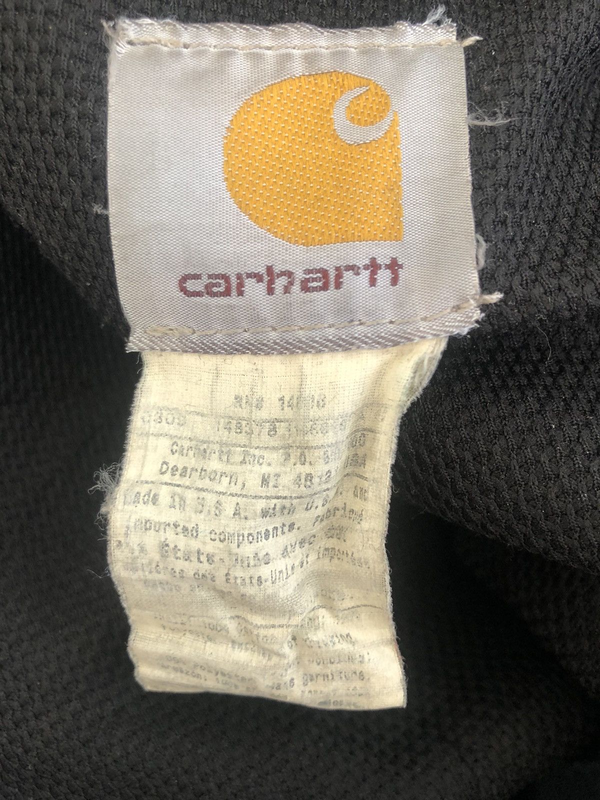 Carhartt ✈️🔥CARHARTT VINTAGE DENIM HOODIE JACKET🔥✈️ Size US XL / EU 56 / 4 - 12 Thumbnail