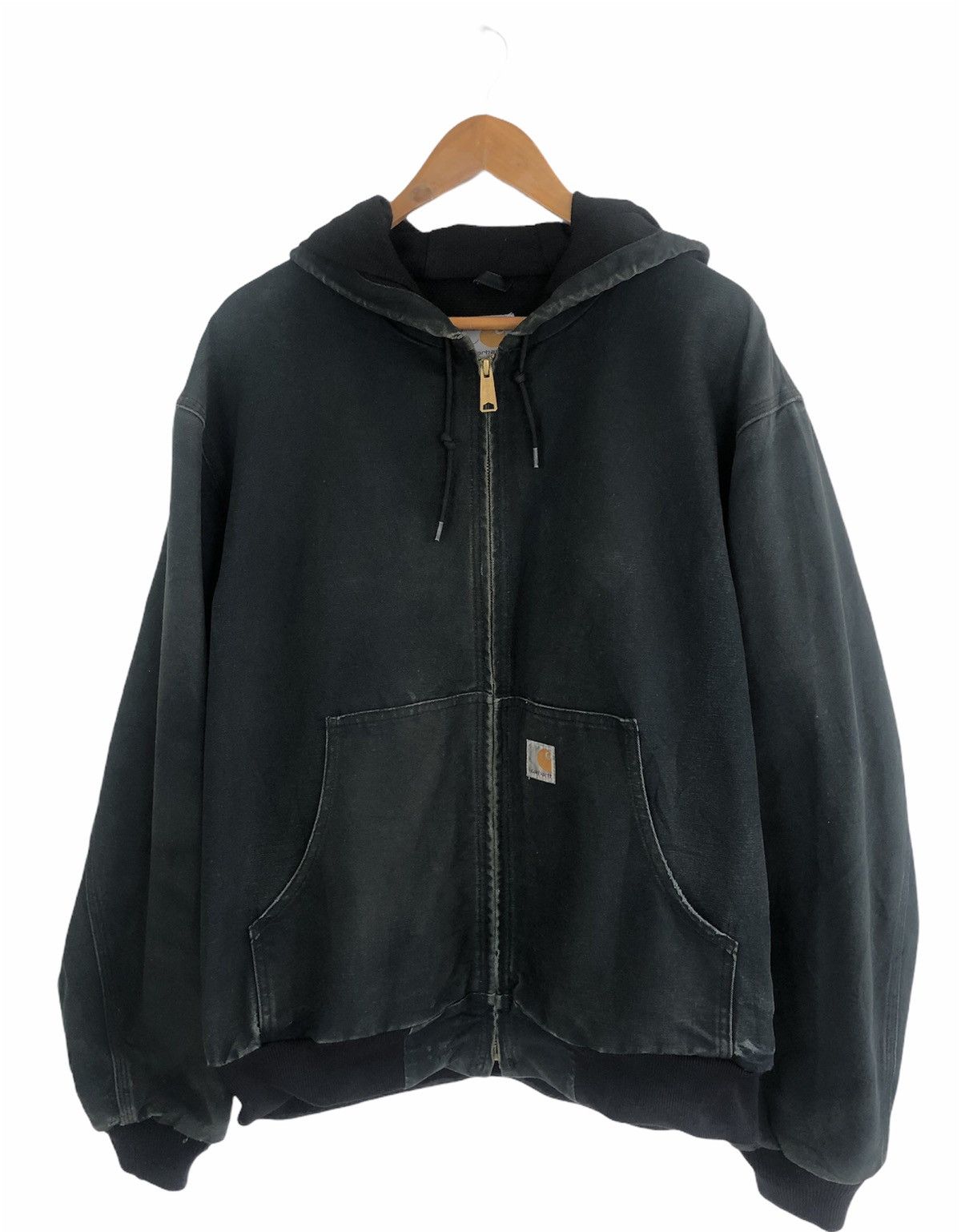 Carhartt ✈️🔥CARHARTT VINTAGE DENIM HOODIE JACKET🔥✈️ Size US XL / EU 56 / 4 - 6 Thumbnail