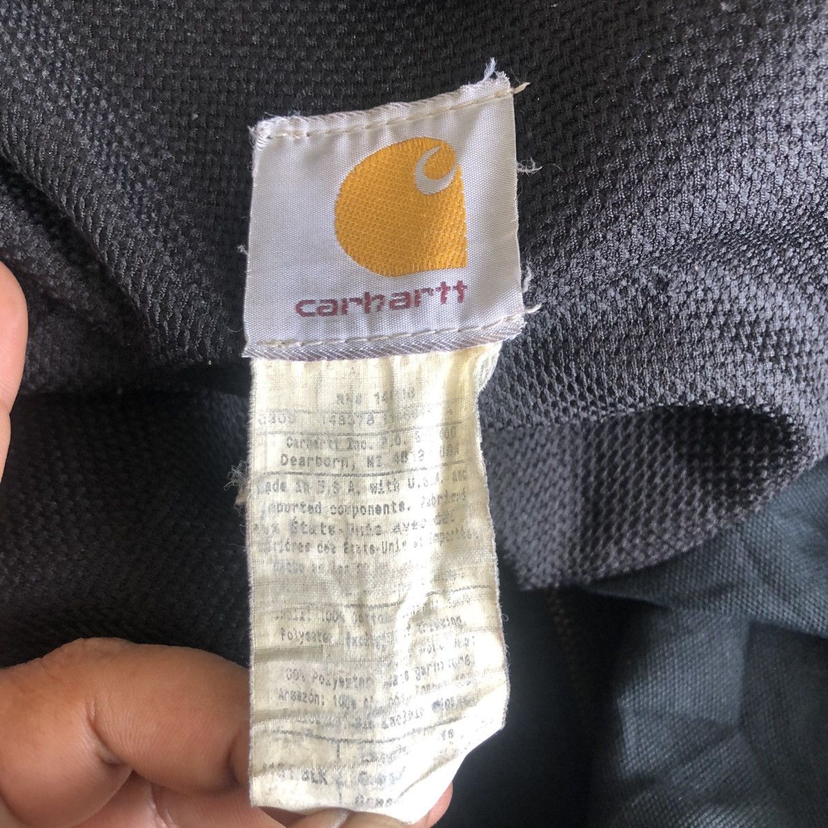 Carhartt ✈️🔥CARHARTT VINTAGE DENIM HOODIE JACKET🔥✈️ Size US XL / EU 56 / 4 - 10 Thumbnail