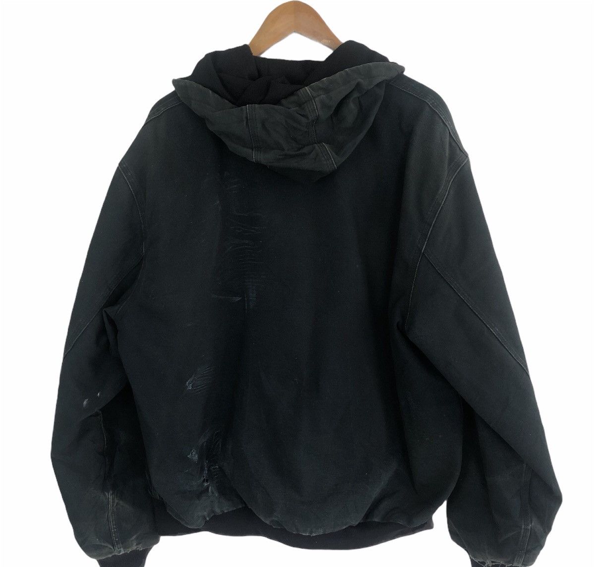 Carhartt ✈️🔥CARHARTT VINTAGE DENIM HOODIE JACKET🔥✈️ Size US XL / EU 56 / 4 - 8 Thumbnail