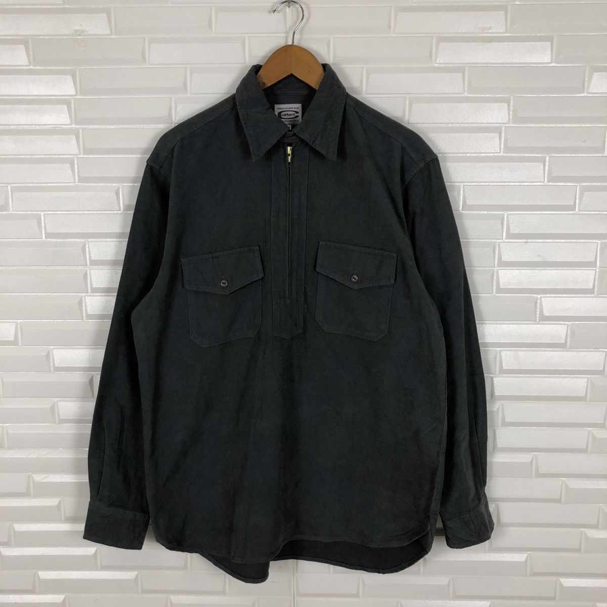 Carhartt × Carhartt Wip × Vintage ✈️🔥CARHARTT VINTAGE HALF ZIPPER LIGHT JACKET VINTAGE🔥✈️ Size US M / EU 48-50 / 2 - 1 Thumbnail
