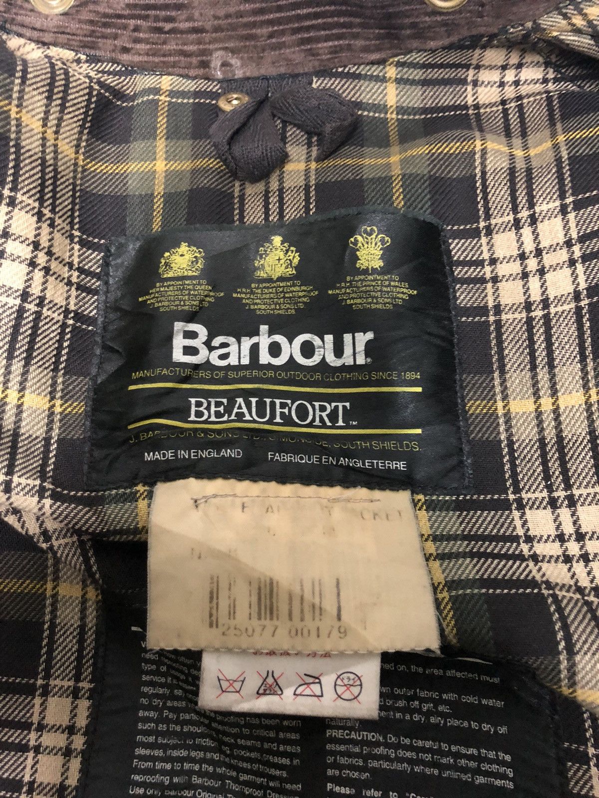 Barbour 🛫🔥BARBOUR BEAUFORT WAXED JACKET MADE IN ENGLAND🔥✈️ Size US M / EU 48-50 / 2 - 12 Thumbnail