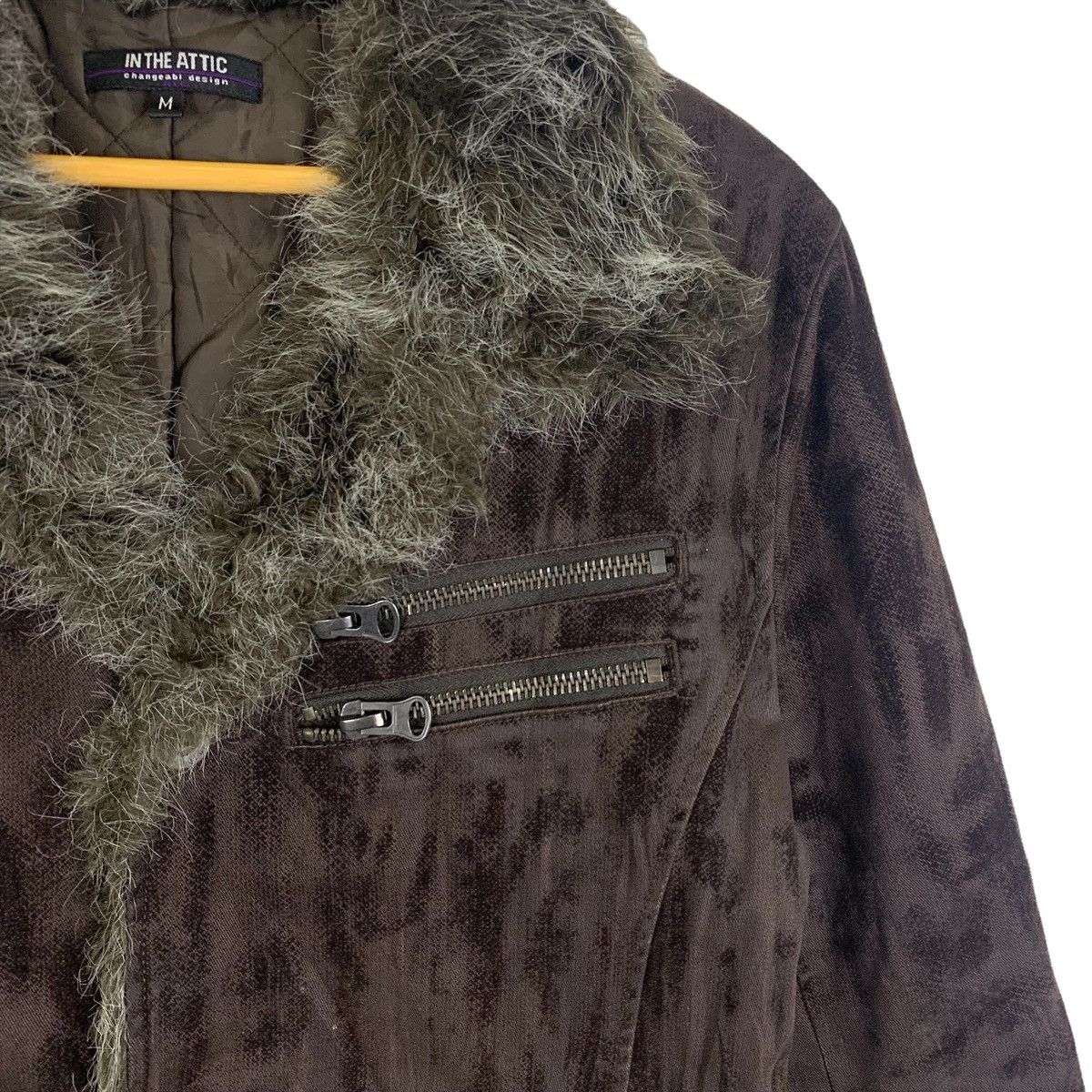 In The Attic Vintage IN THE ATTIC Fashion Design Coduroy Parkas Jacket Size US M / EU 48-50 / 2 - 10 Thumbnail