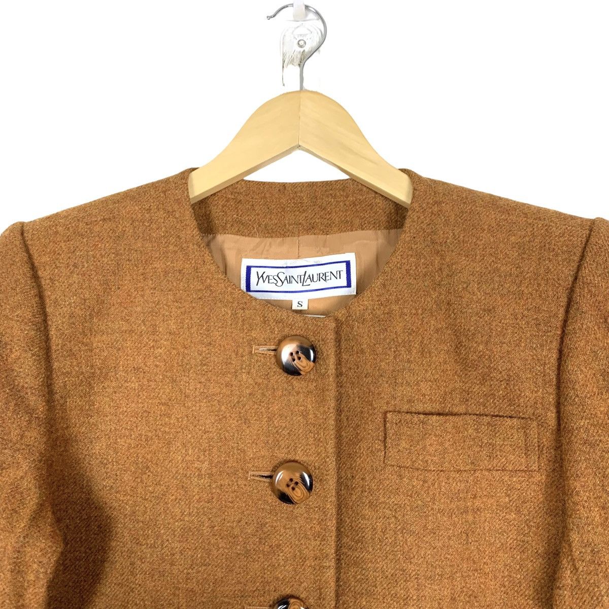 Yves Saint Laurent Vintage Yves Saint Lauren Hair Jacket Size S / US 4 / IT 40 - 2 Thumbnail