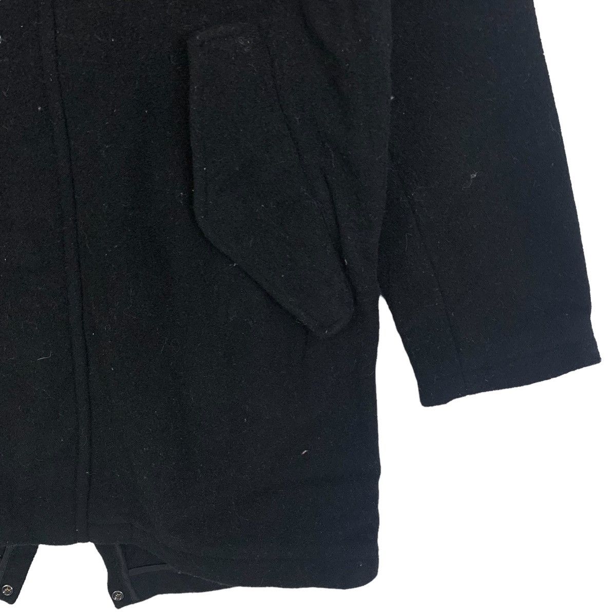 Vintage × Zucca ZUCCA French Fashion Design Wool Hoodie Coat Parkas Jacket Size US M / EU 48-50 / 2 - 8 Thumbnail