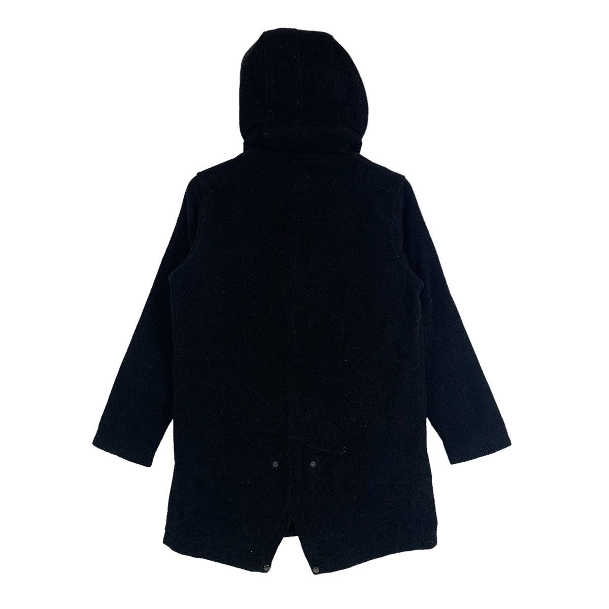 Vintage × Zucca ZUCCA French Fashion Design Wool Hoodie Coat Parkas Jacket Size US M / EU 48-50 / 2 - 2 Thumbnail