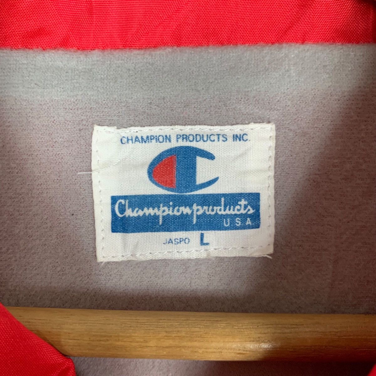 Champion Vintage CHAMPION RARE RED 80s Nylon Casual Worker Jacket Men Size US L / EU 52-54 / 3 - 8 Thumbnail