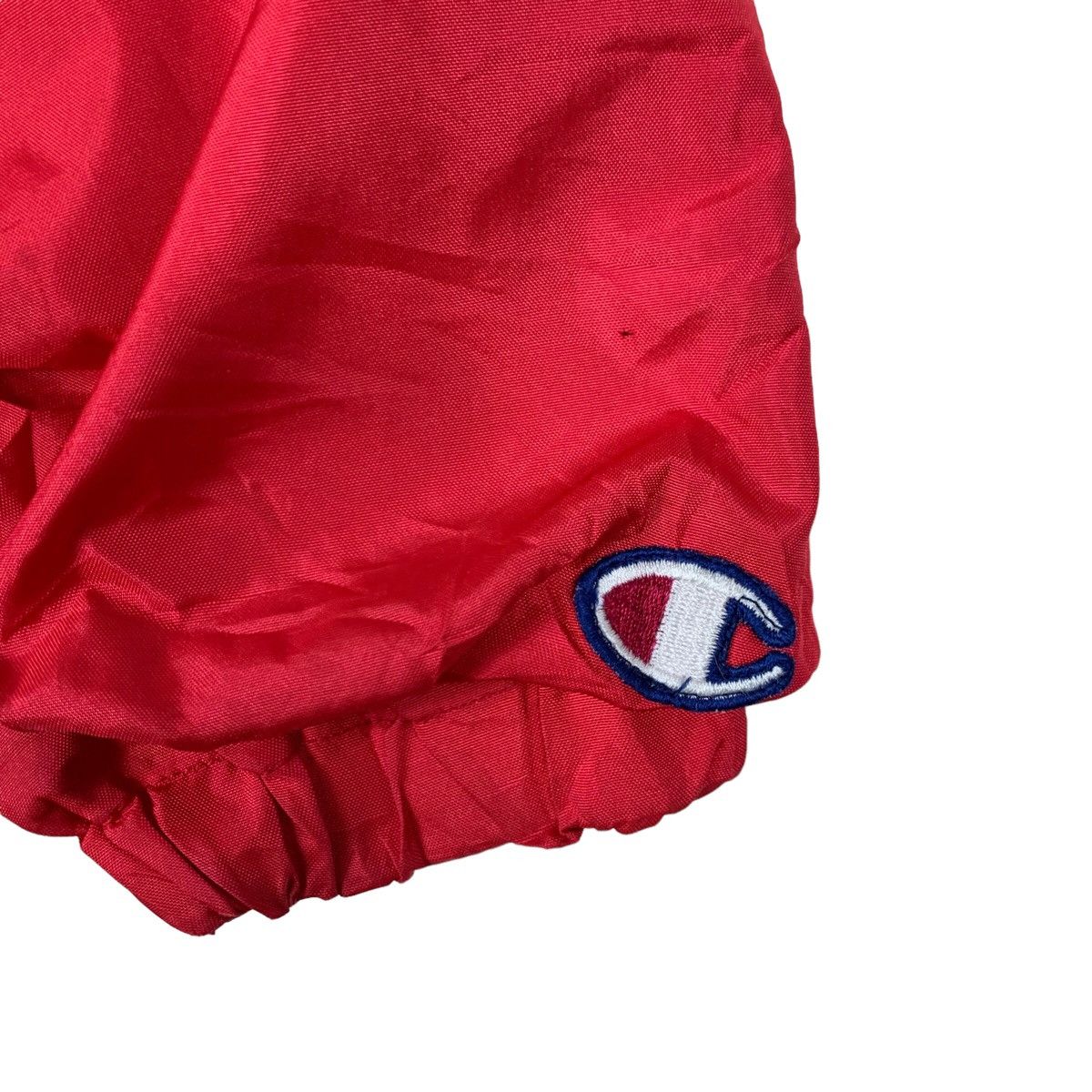 Champion Vintage CHAMPION RARE RED 80s Nylon Casual Worker Jacket Men Size US L / EU 52-54 / 3 - 6 Thumbnail