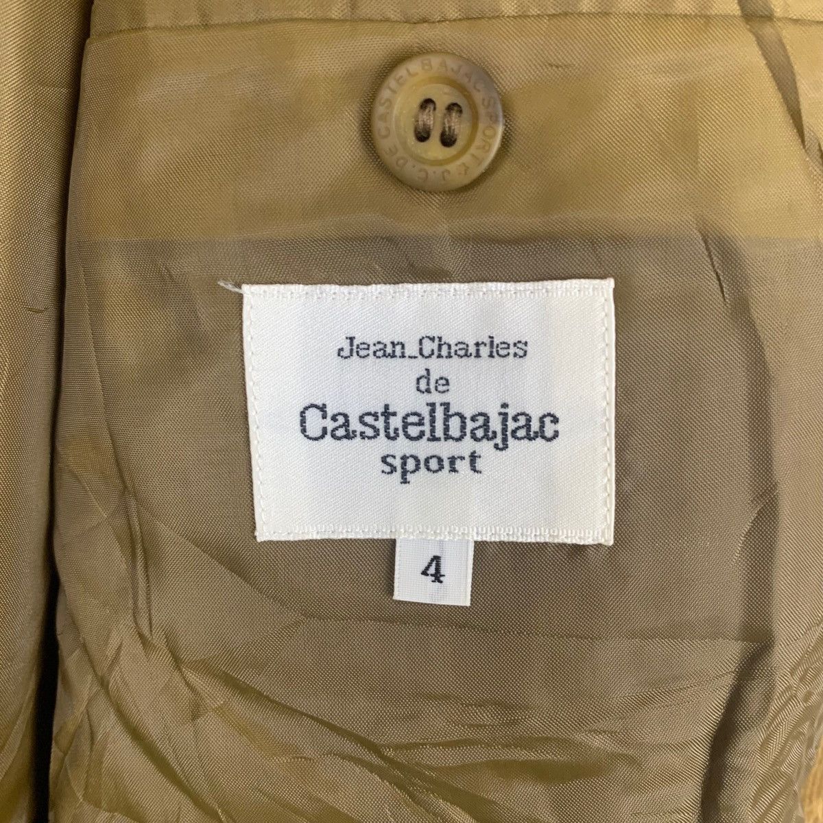 Vintage Jean Charles De CASTELBAJAC Coduroy Blazer Coat Jacket Size 42R - 6 Thumbnail