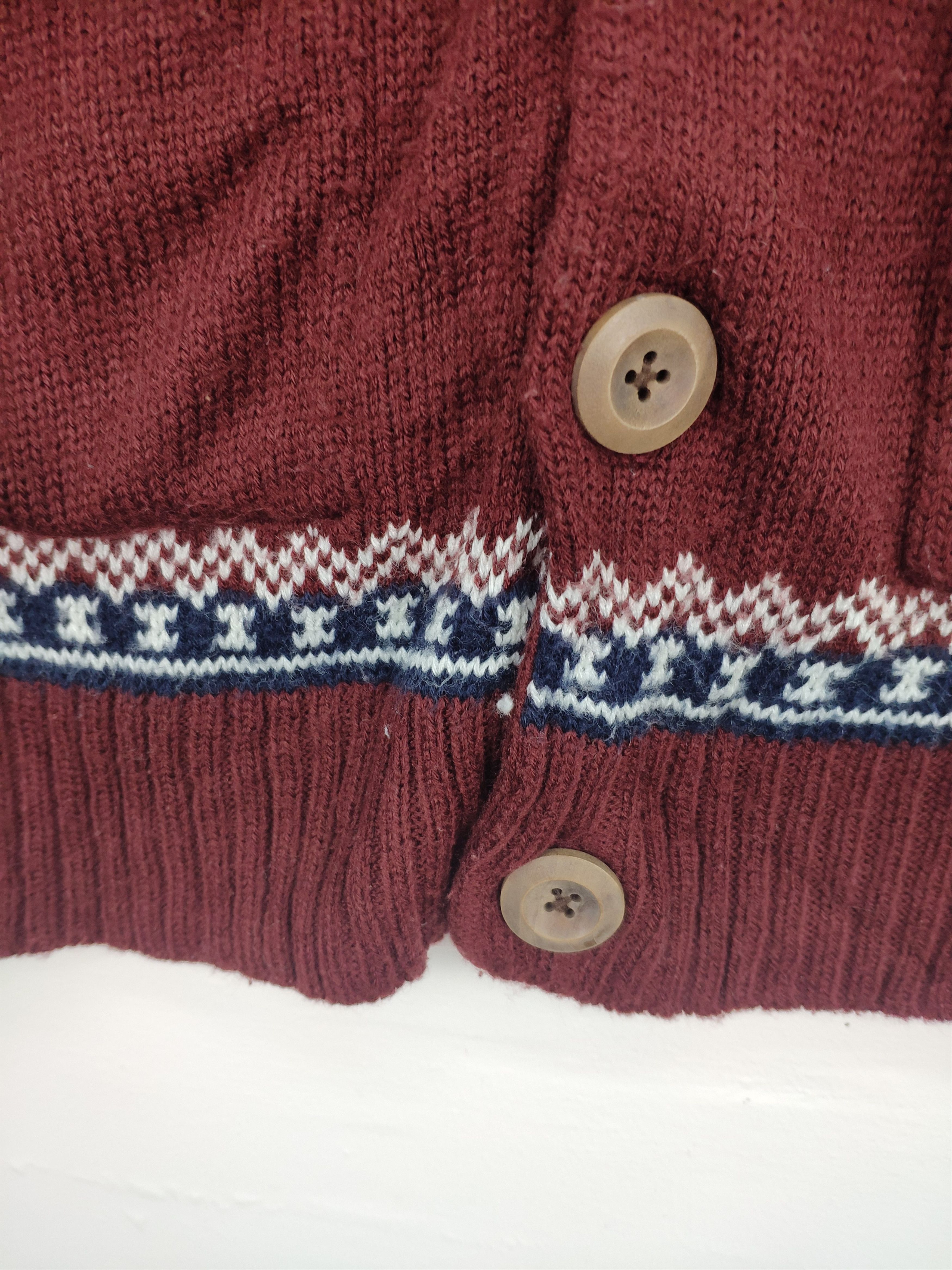 Japanese Brand × Vintage Vintage Knit Cardigan Native Style Japanese Brand Size M / US 6-8 / IT 42-44 - 6 Thumbnail