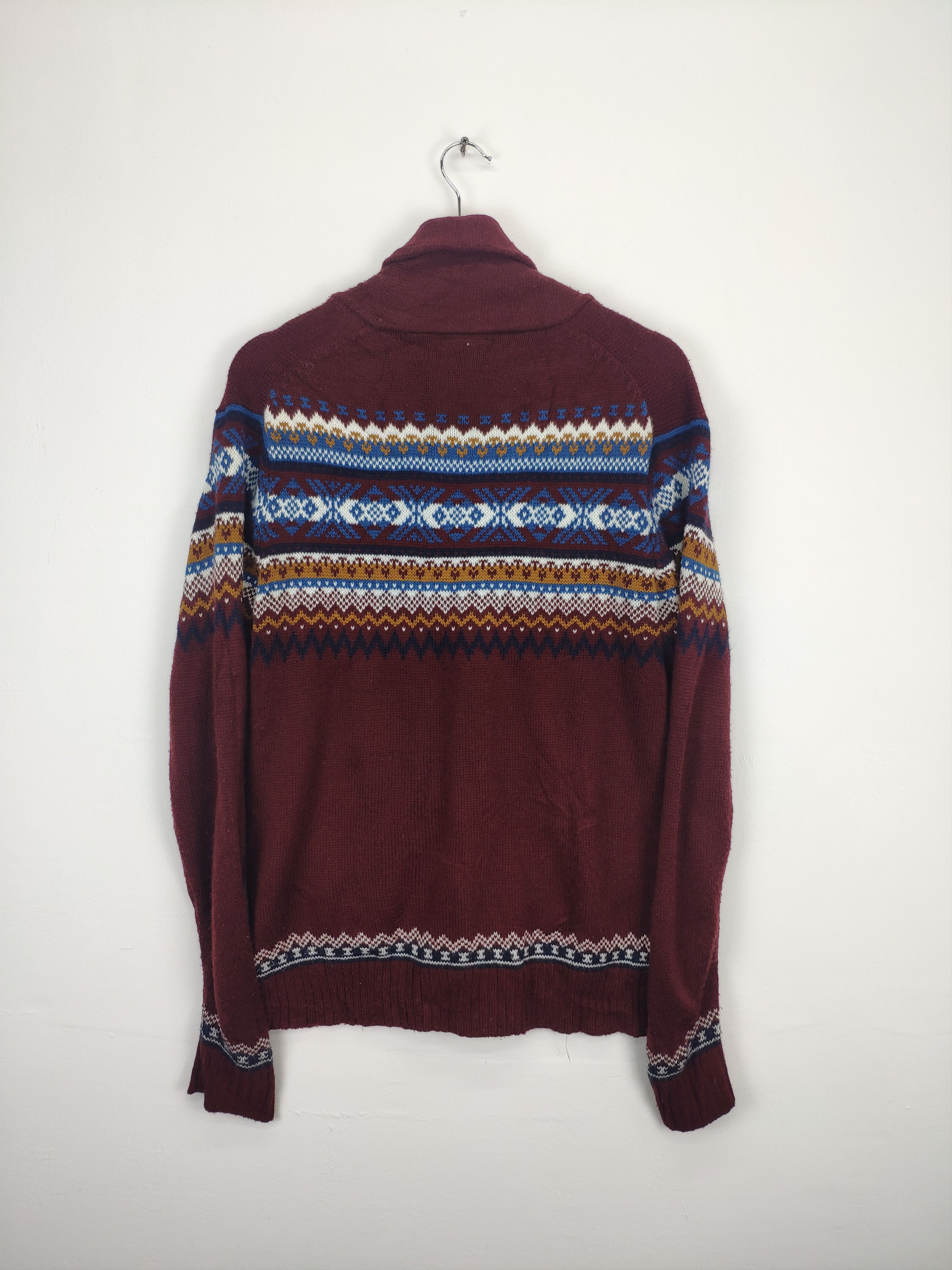 Japanese Brand × Vintage Vintage Knit Cardigan Native Style Japanese Brand Size M / US 6-8 / IT 42-44 - 12 Thumbnail