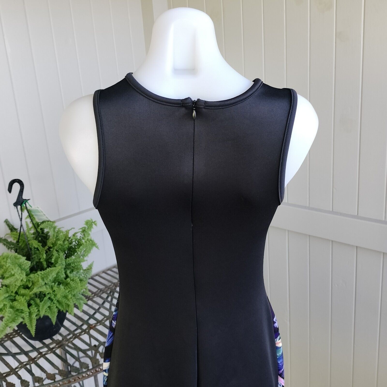 Designer × Man Made In Australia Sara Phillips Dress Mini A Line Digital Abstract Cocktail Size M / US 6-8 / IT 42-44 - 6 Thumbnail