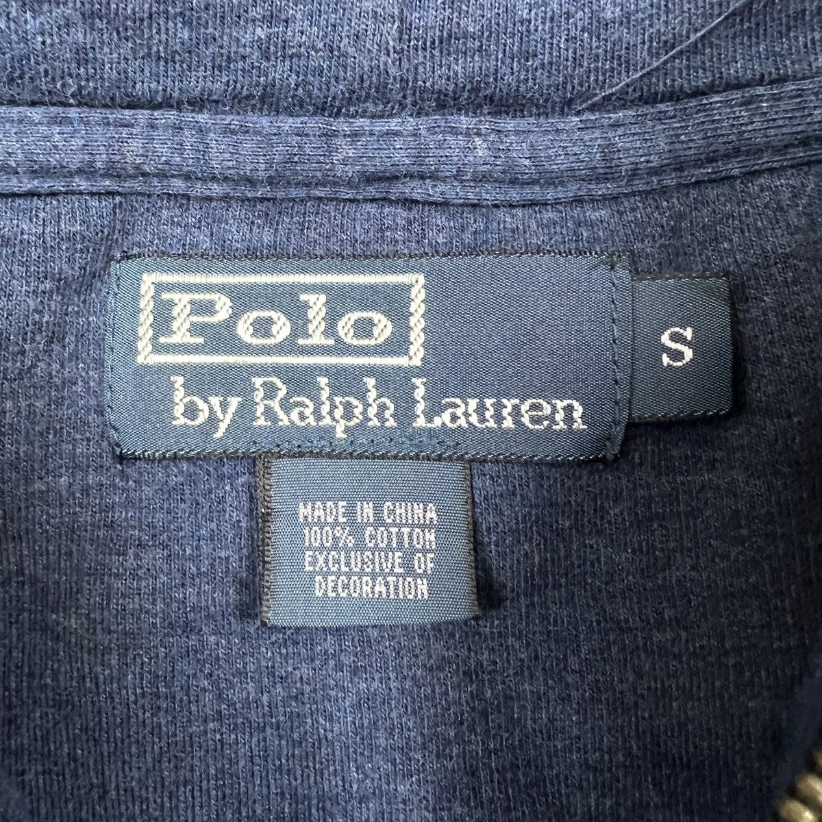 Polo Ralph Lauren Vintage Polo Ralph Lauren Hoodie Pony Zip 90s Sweatshirt Size US S / EU 44-46 / 1 - 5 Thumbnail