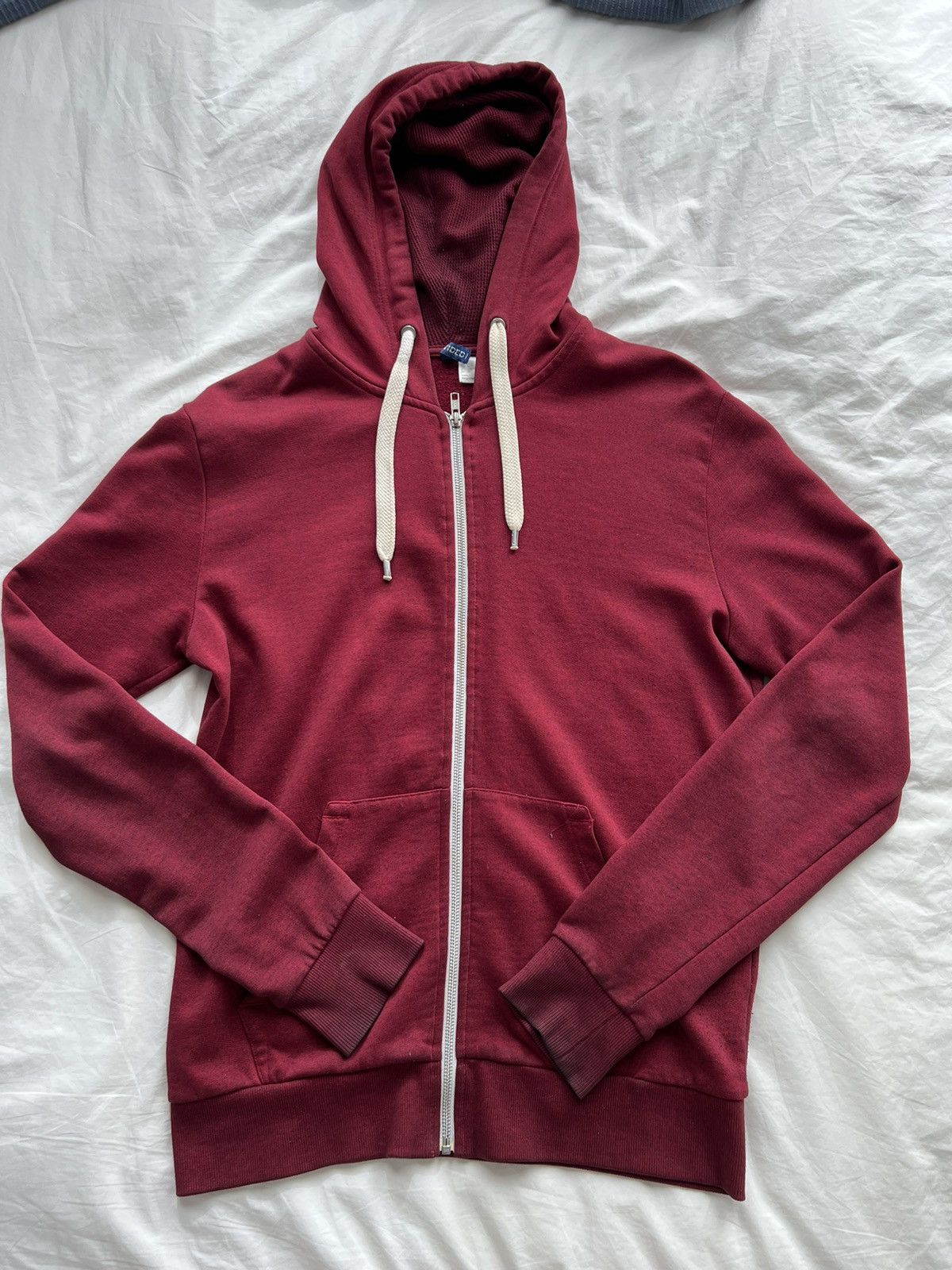 Divided × H&M H&M Divided Red Zip-Up Hoodie | Grailed