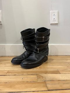 Raf Simons Accordion Boots Grailed