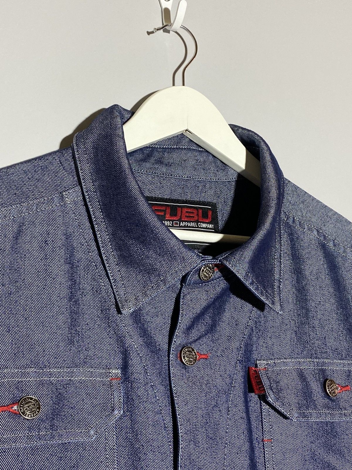 Fubu Vintage 90’s Fubu overall workwear style Size US 42 / EU 58 - 5 Thumbnail