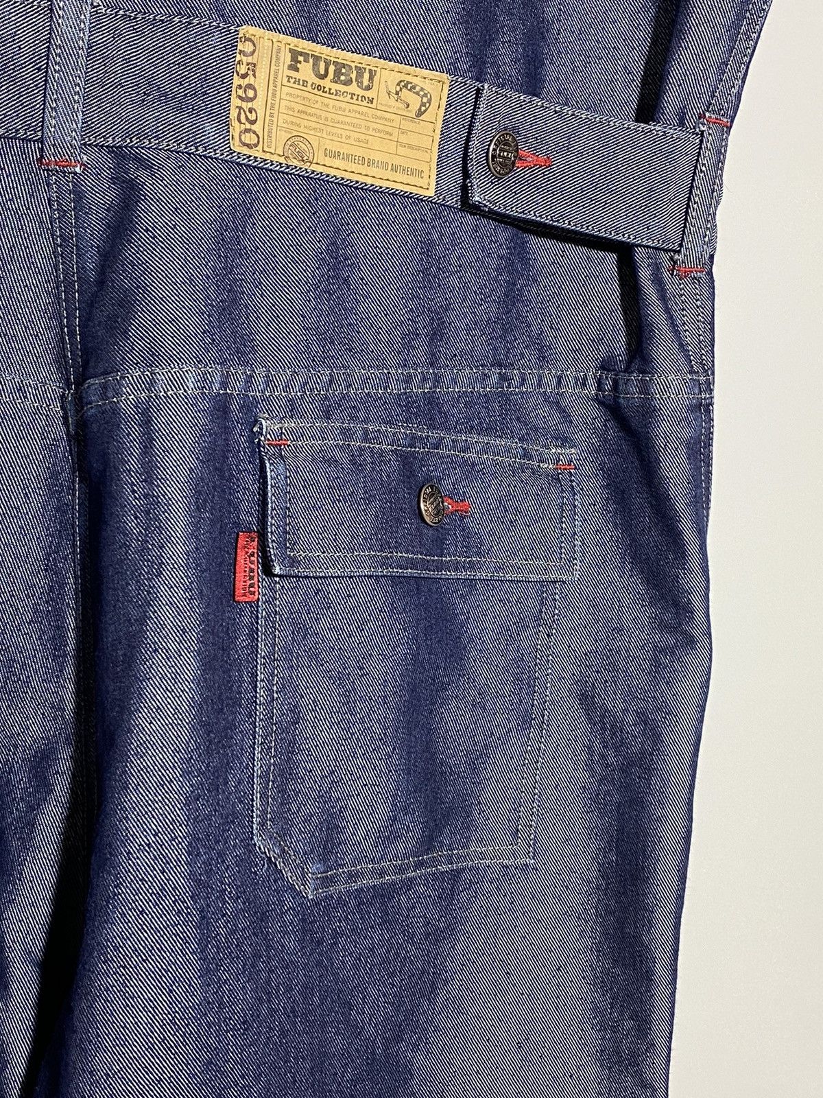 Fubu Vintage 90’s Fubu overall workwear style Size US 42 / EU 58 - 21 Thumbnail