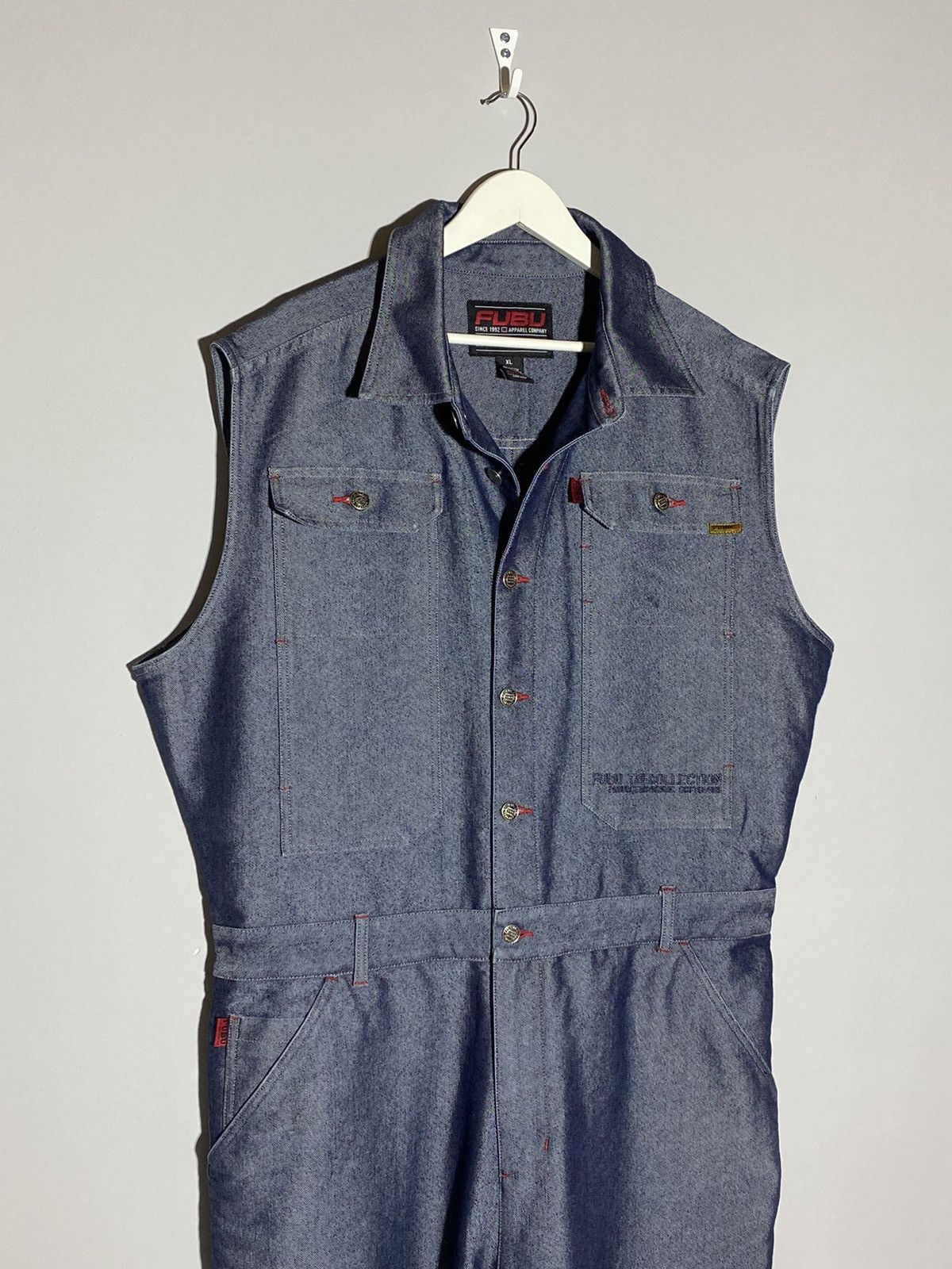 Fubu Vintage 90’s Fubu overall workwear style Size US 42 / EU 58 - 2 Thumbnail