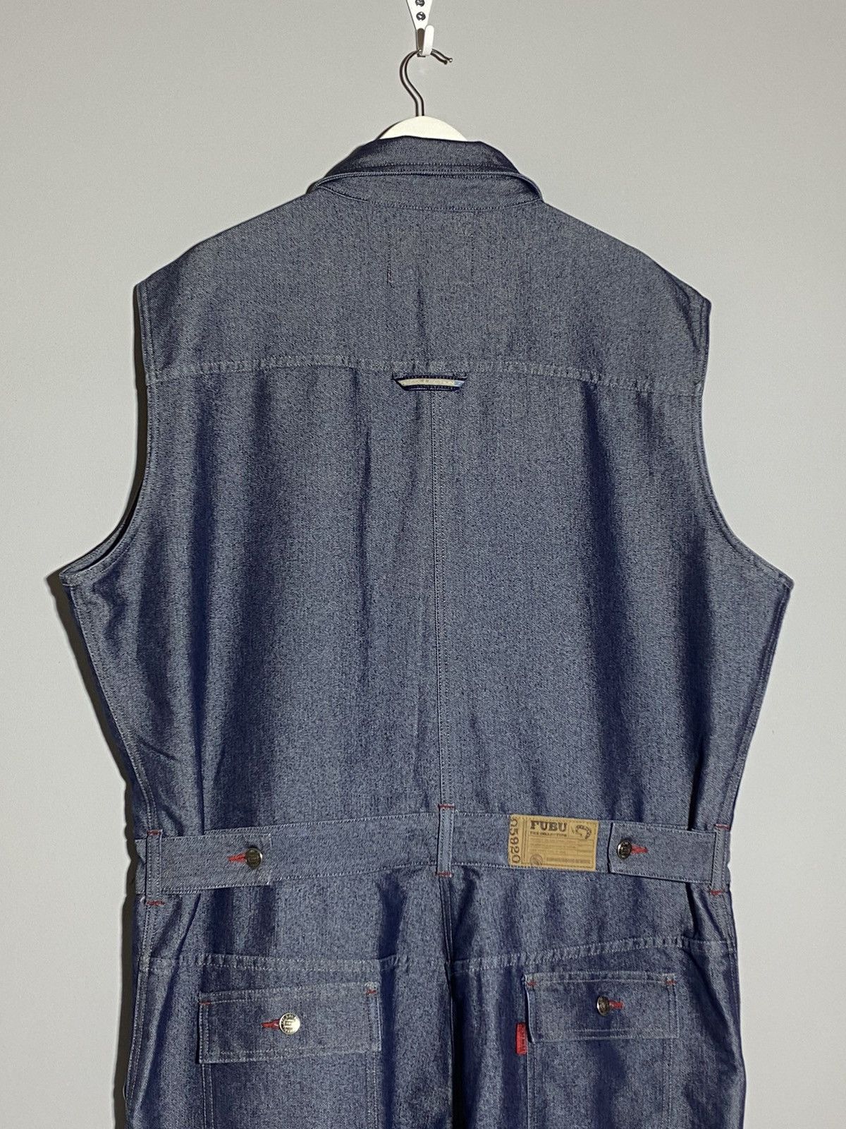 Fubu Vintage 90’s Fubu overall workwear style Size US 42 / EU 58 - 7 Thumbnail