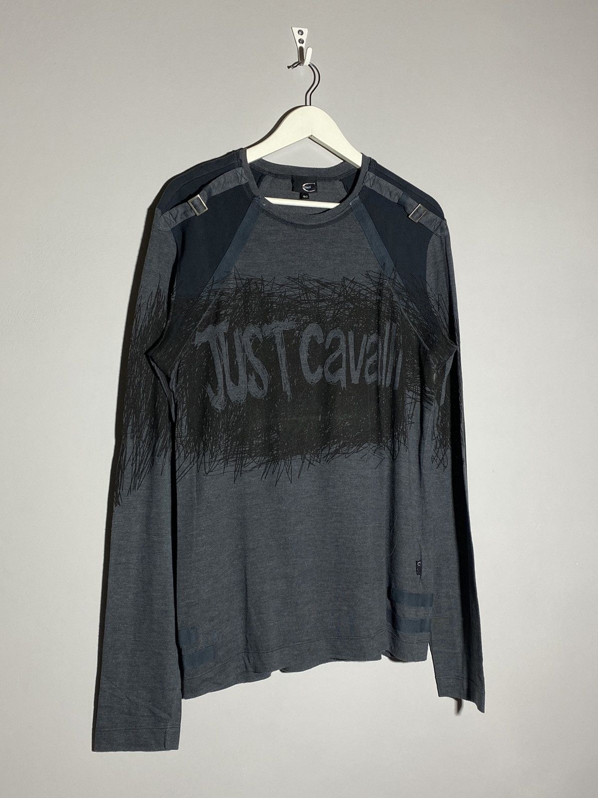 Just Cavalli Just Cavalli Vintage printed avant garde long sleeve Size US M / EU 48-50 / 2 - 2 Thumbnail
