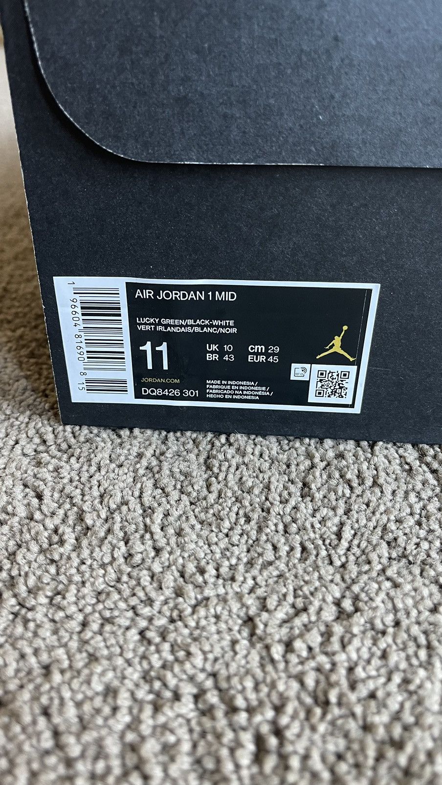 Jordan Brand Jordan Retro 1 Mid Size US 11 / EU 44 - 7 Thumbnail