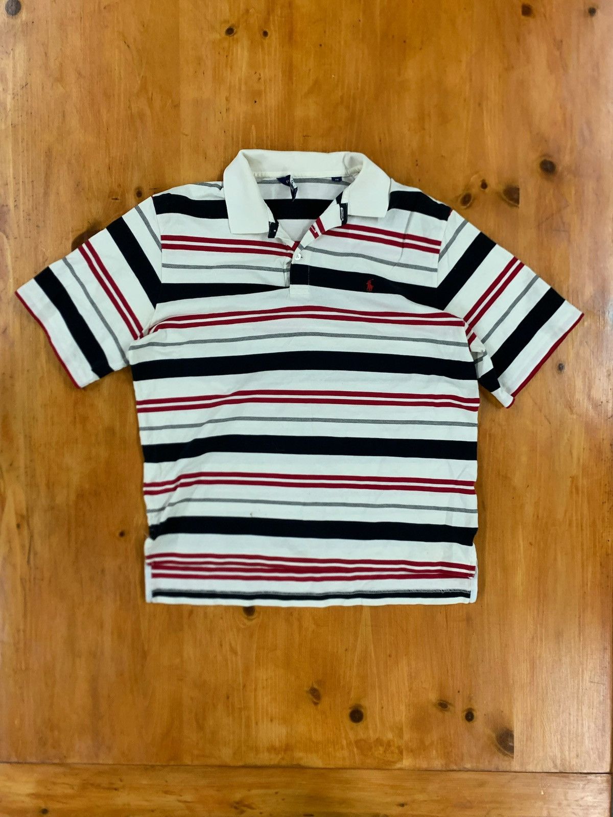Vintage 2000’s striped polo Ralph Lauren long sleeve top main image 1