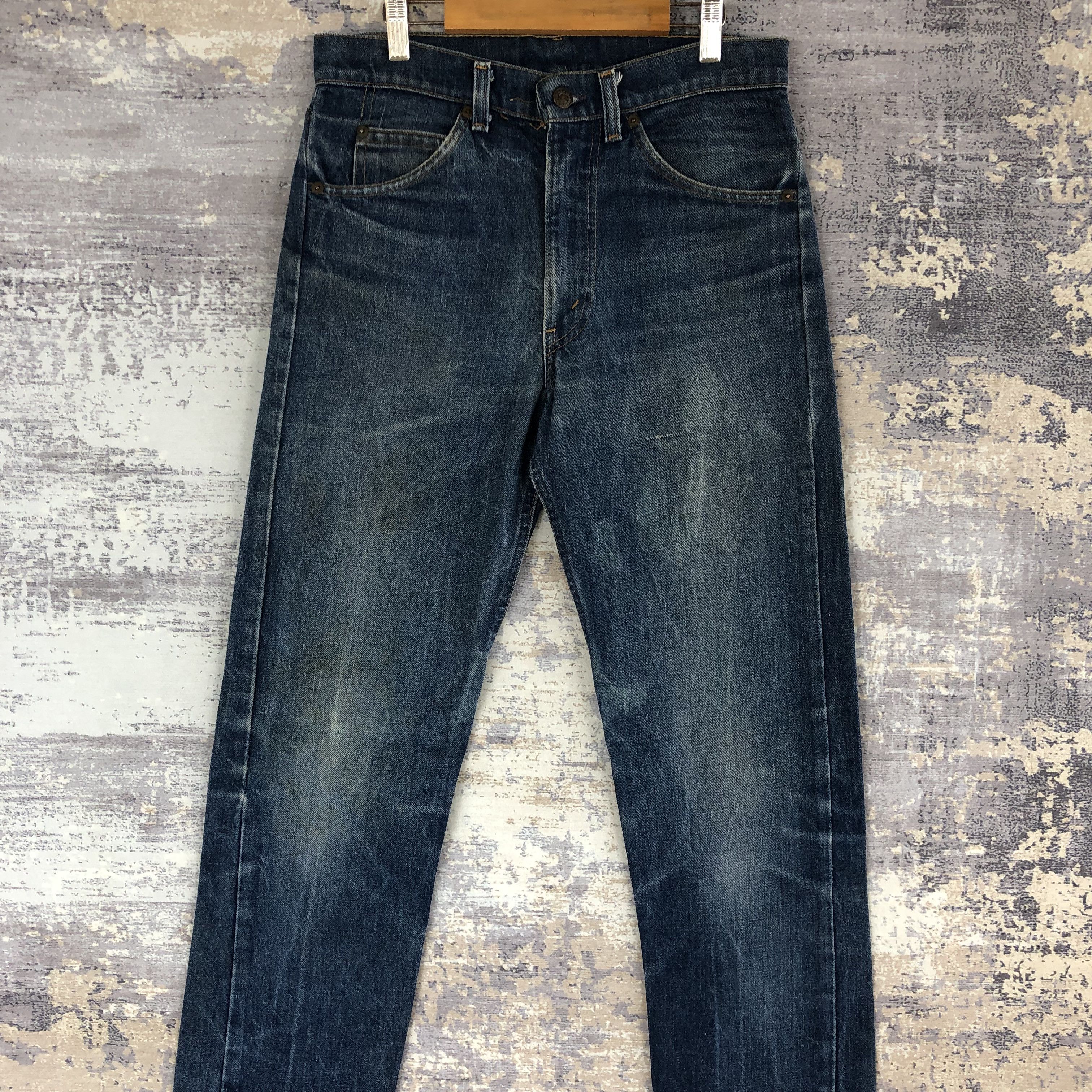 Levi's × Vintage Vintage 80s Orange Tab Levis Jeans Levi's Stonewash Denim Size 28" / US 6 / IT 42 - 3 Thumbnail