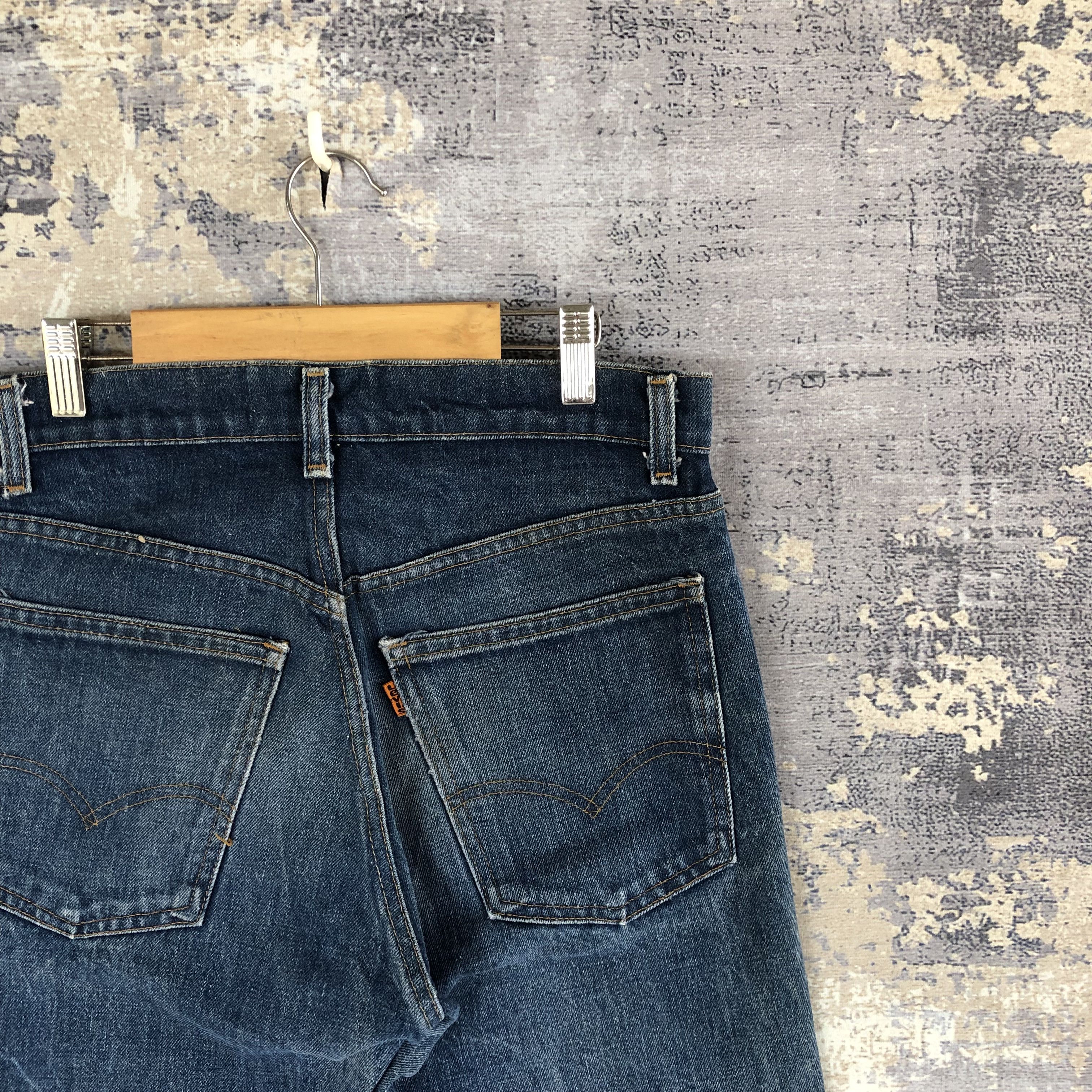 Levi's × Vintage Vintage 80s Orange Tab Levis Jeans Levi's Stonewash Denim Size 28" / US 6 / IT 42 - 5 Thumbnail