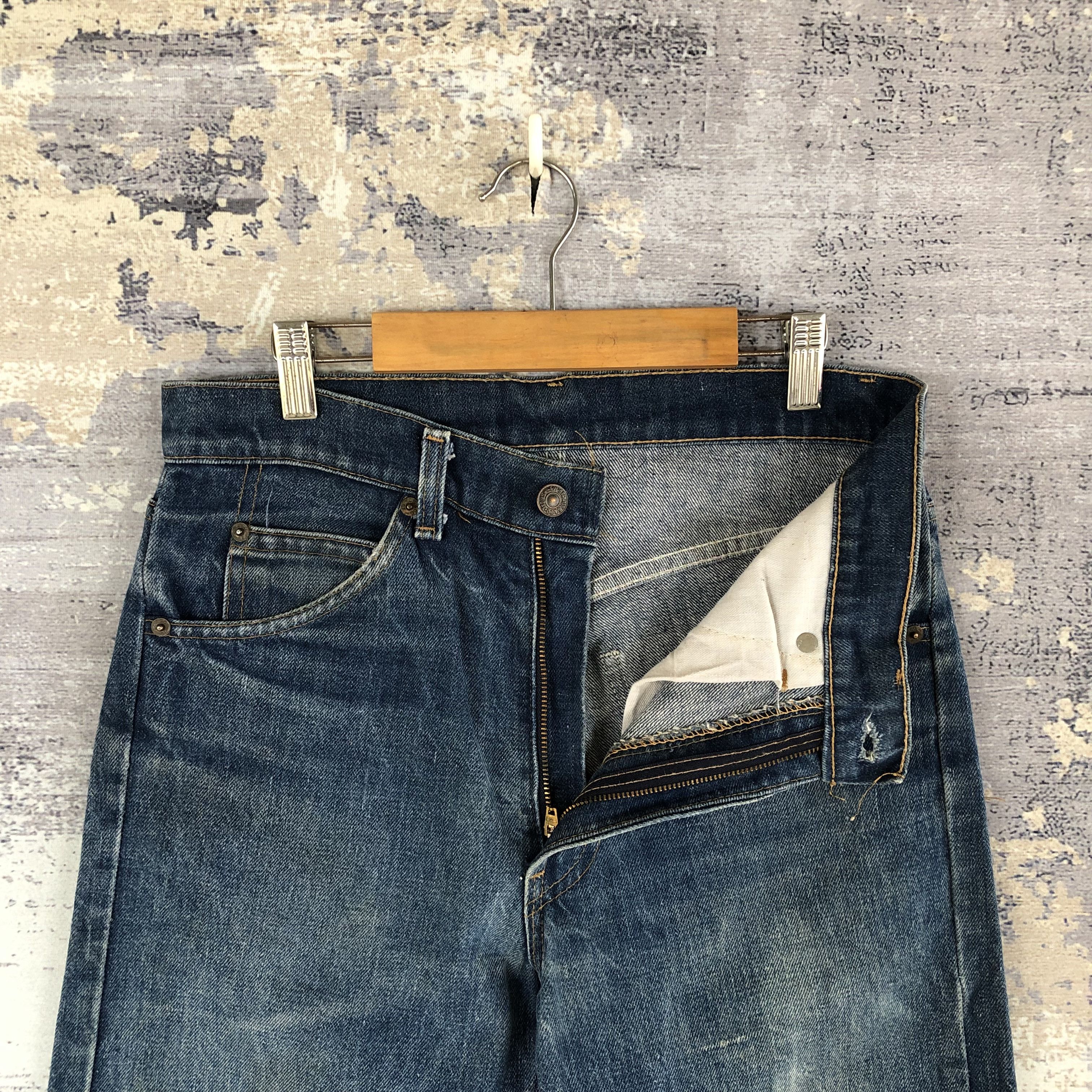 Levi's × Vintage Vintage 80s Orange Tab Levis Jeans Levi's Stonewash Denim Size 28" / US 6 / IT 42 - 6 Thumbnail