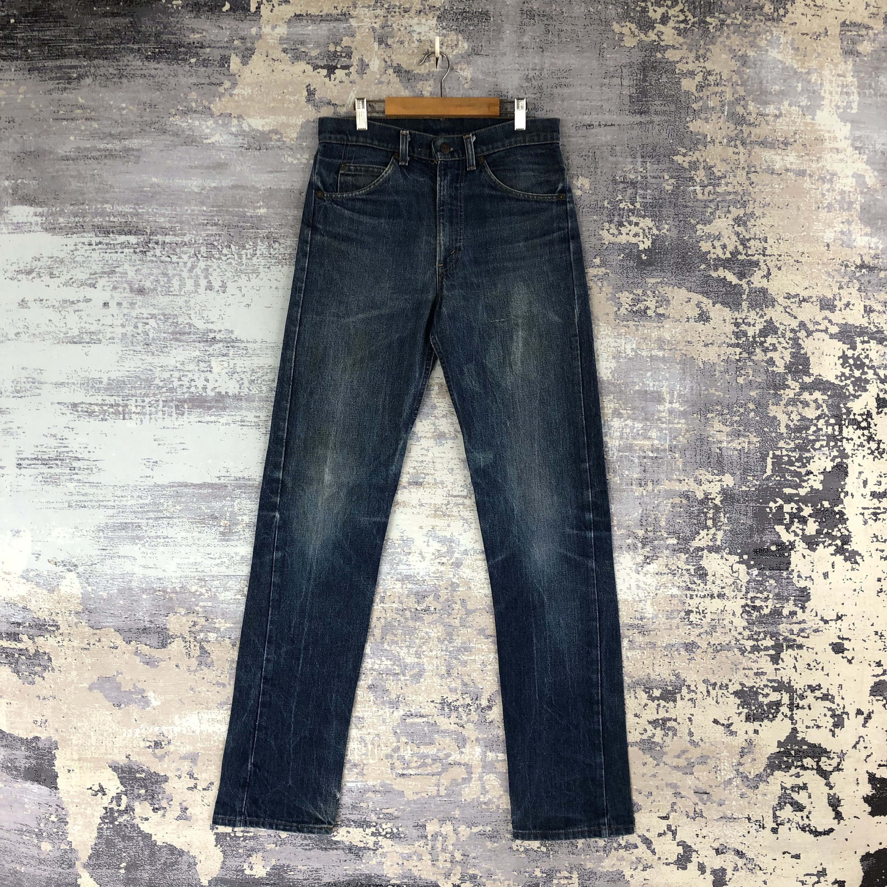Levi's × Vintage Vintage 80s Orange Tab Levis Jeans Levi's Stonewash Denim Size 28" / US 6 / IT 42 - 1 Thumbnail