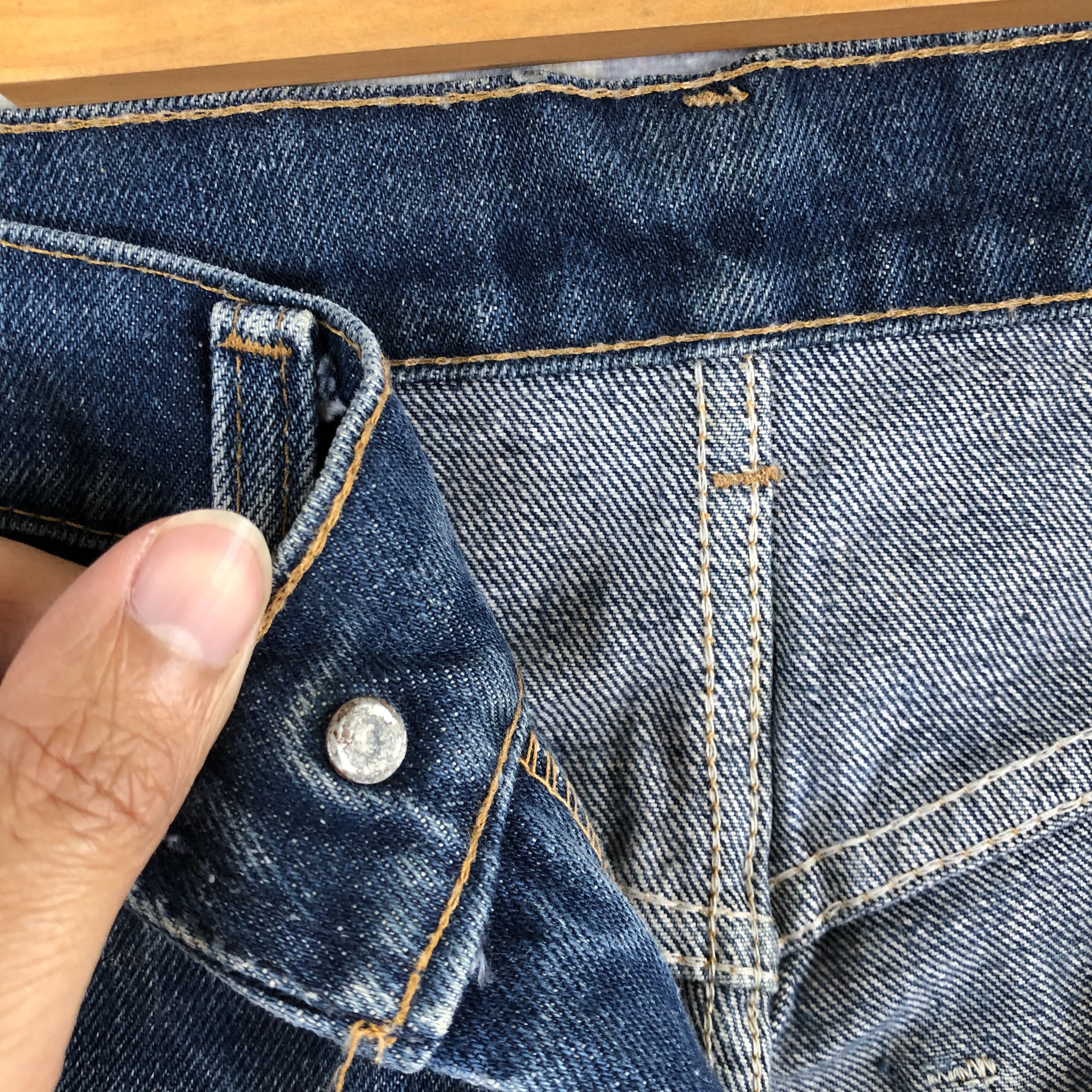Levi's × Vintage Vintage 80s Orange Tab Levis Jeans Levi's Stonewash Denim Size 28" / US 6 / IT 42 - 7 Thumbnail