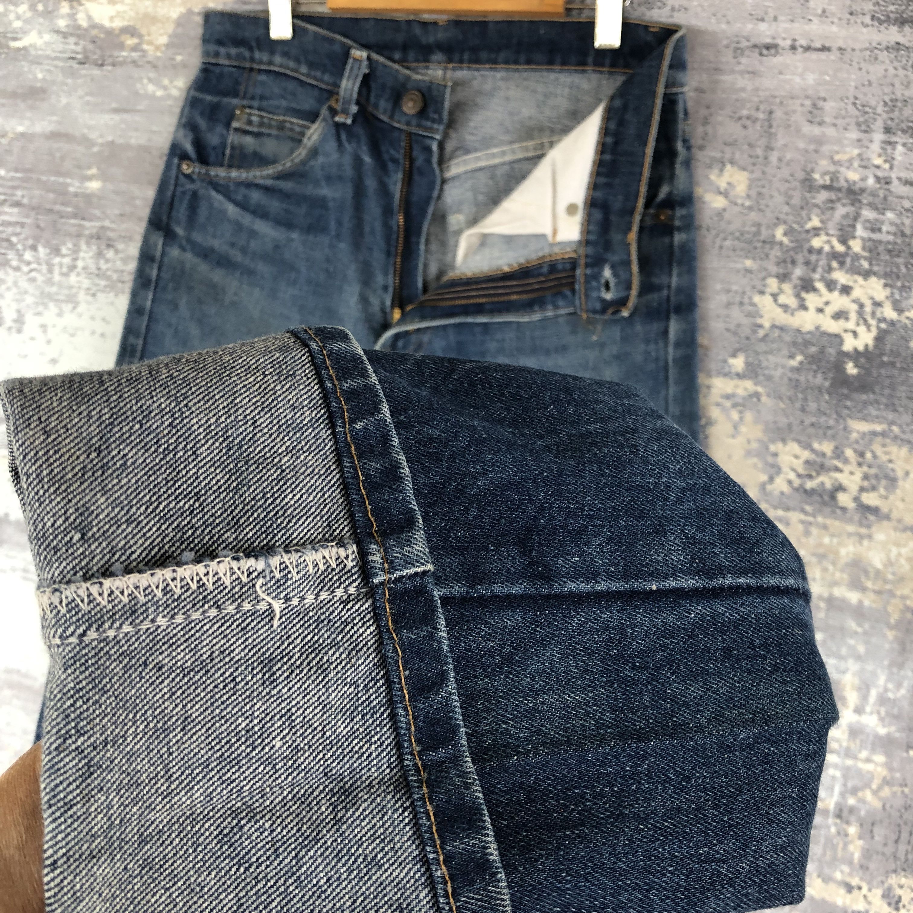 Levi's × Vintage Vintage 80s Orange Tab Levis Jeans Levi's Stonewash Denim Size 28" / US 6 / IT 42 - 8 Thumbnail
