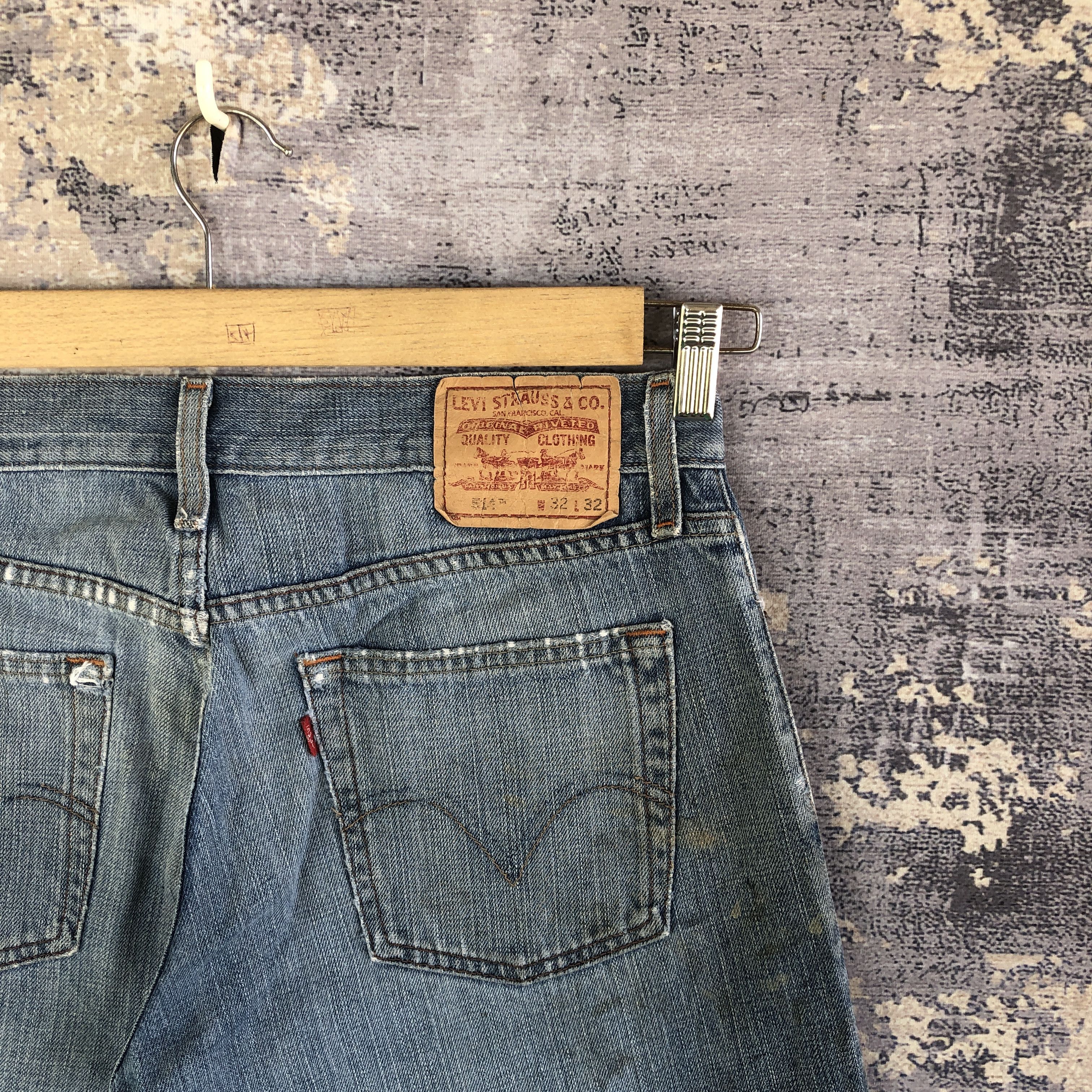 Levi's Vintage Levis Distressed Jeans Levi's 514 Ripped Denim Size US 32 / EU 48 - 7 Thumbnail